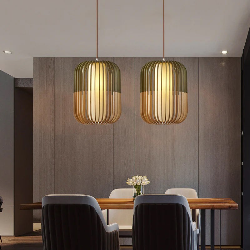 Amaya Wooden Pendant Light