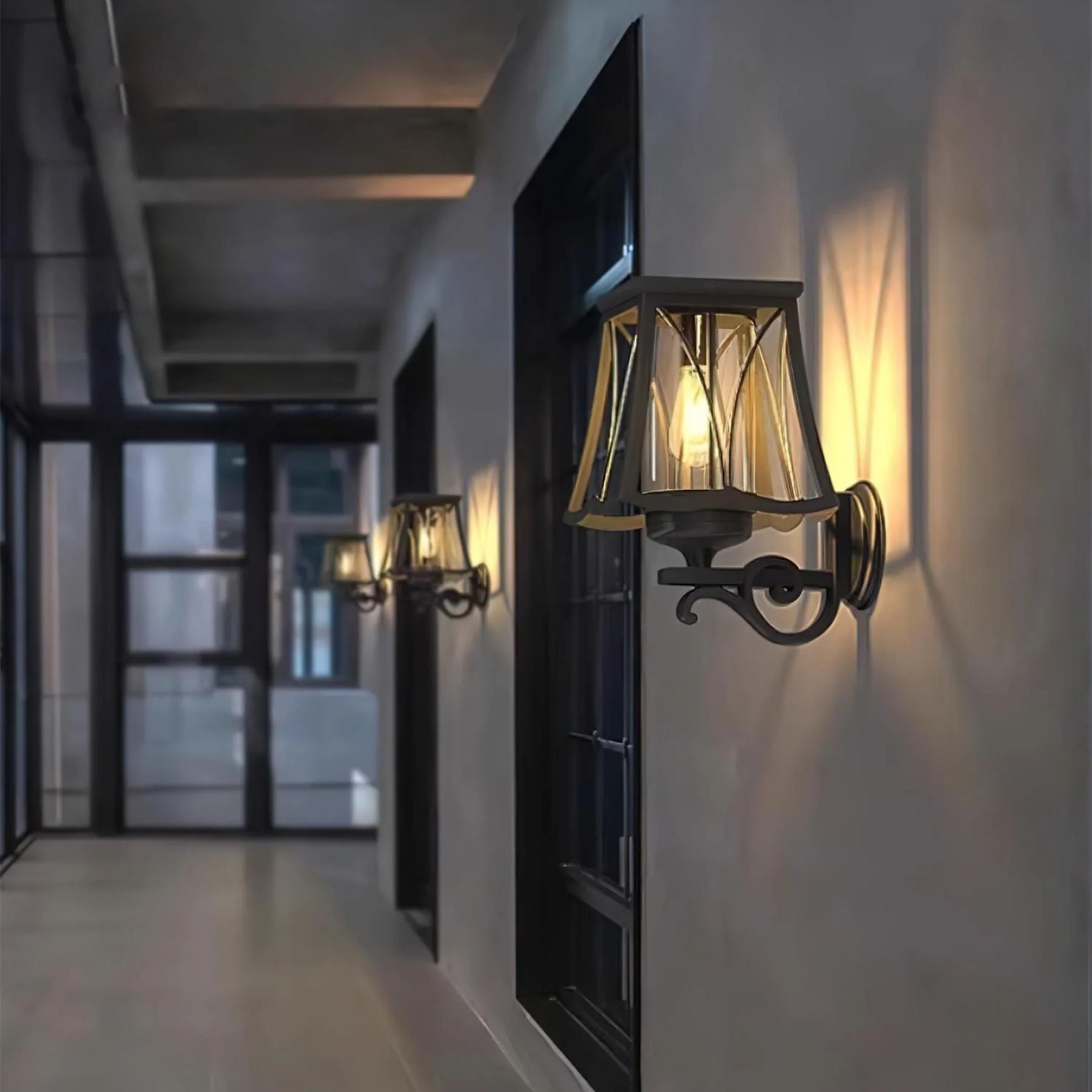 Loves Outdoor Lantern Wall Light
