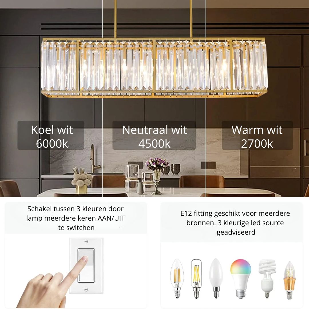 Malisero Crystal Pendant Light
