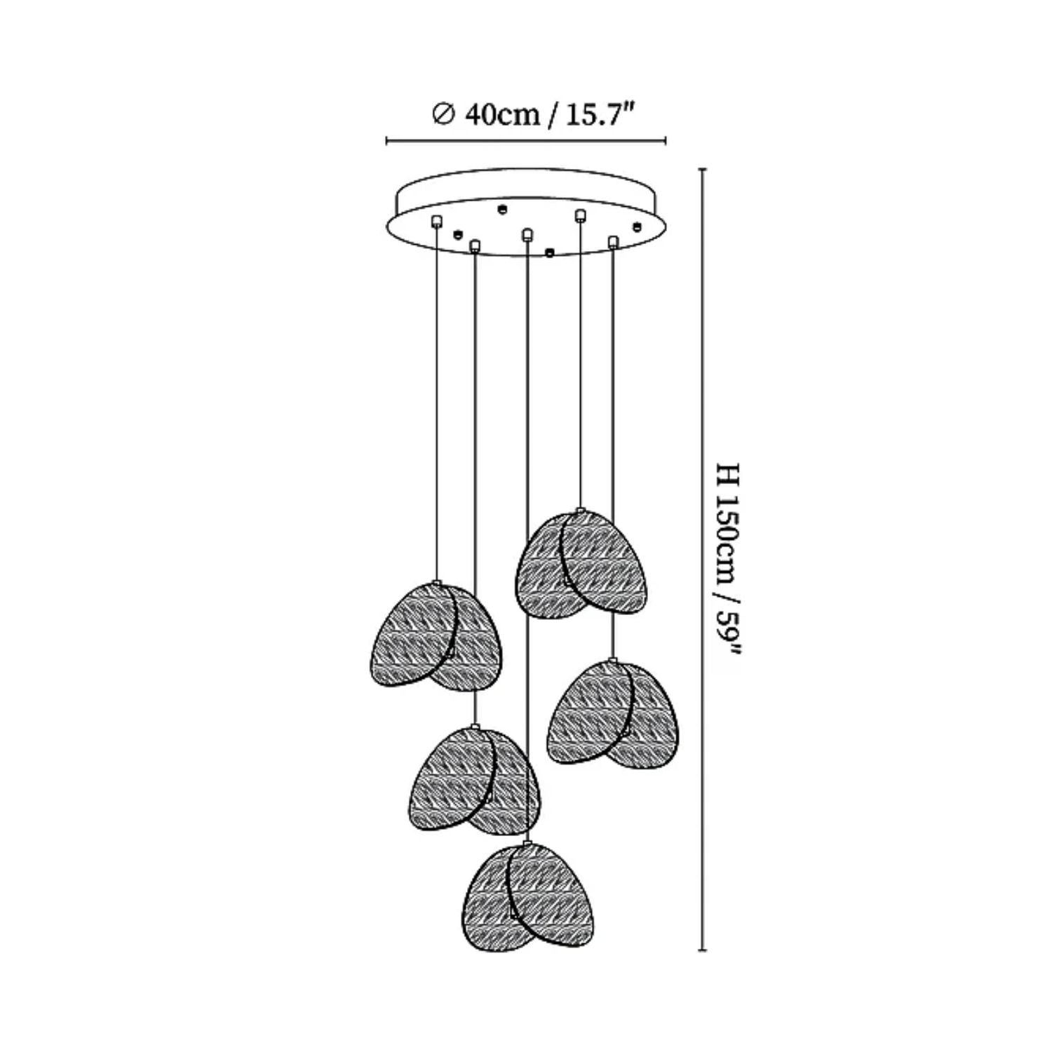 Sayuan Pendant Light
