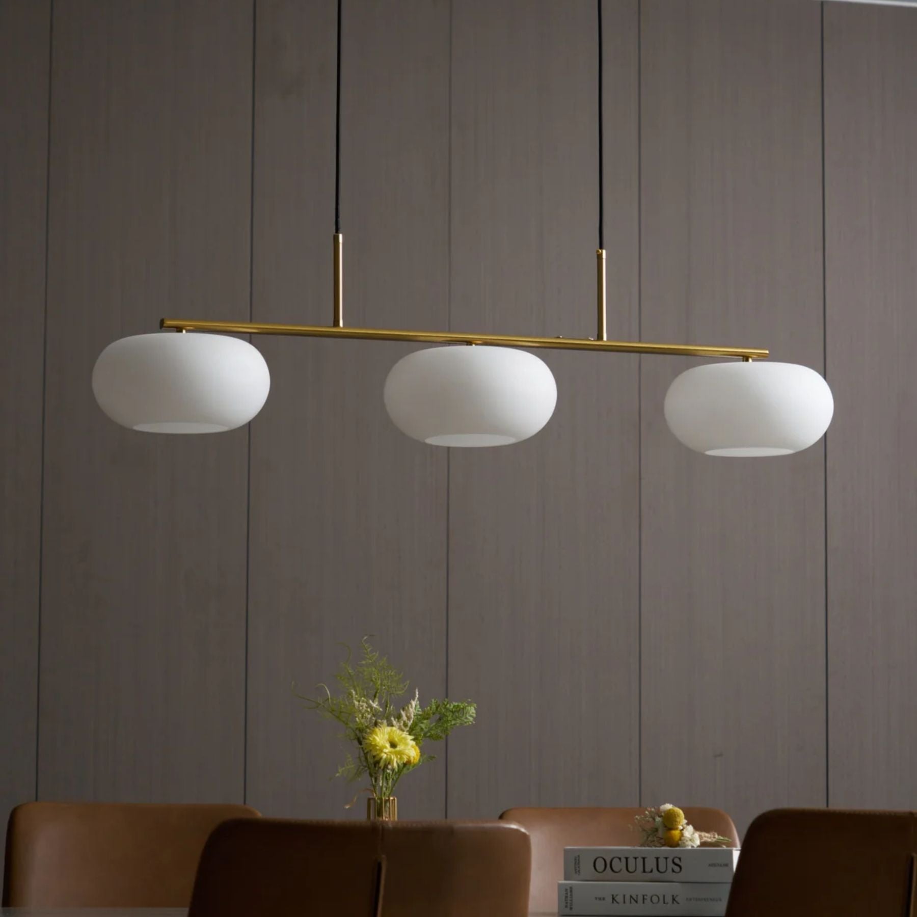 Plezano Triple Pendant Light
