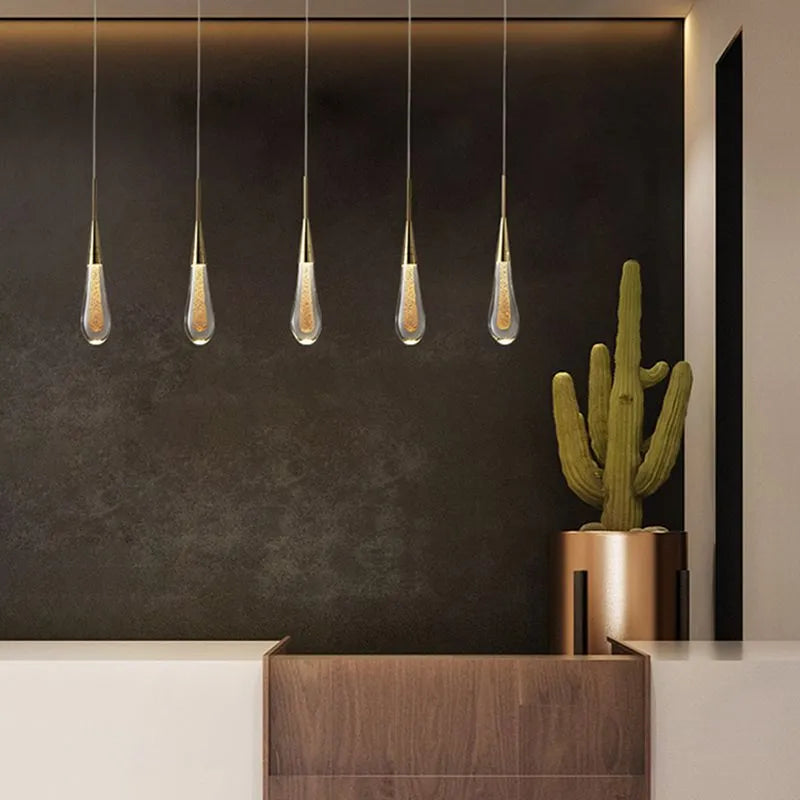 Thelnois Teardrop Pendant Light