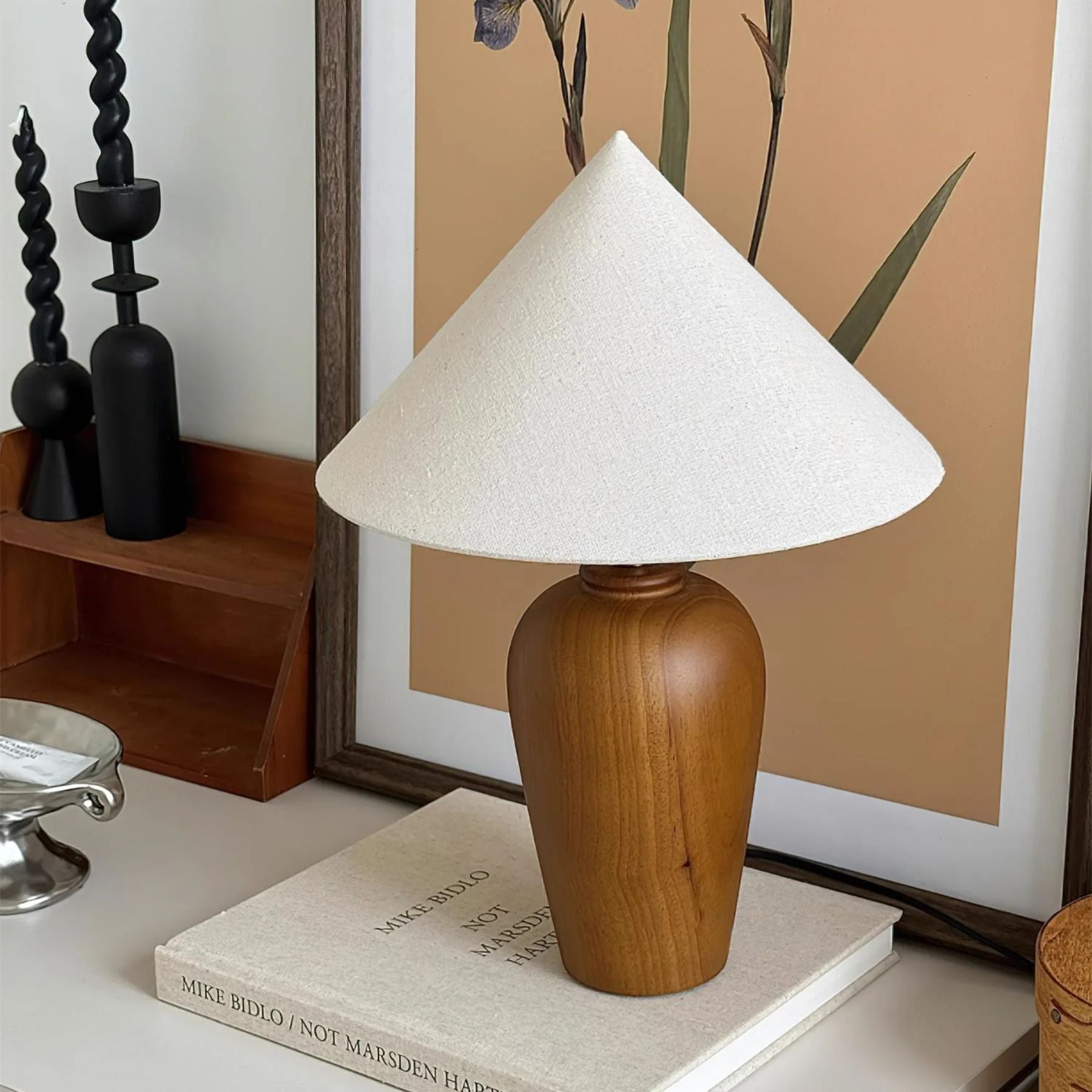 Brevo Wooden Table Lamp