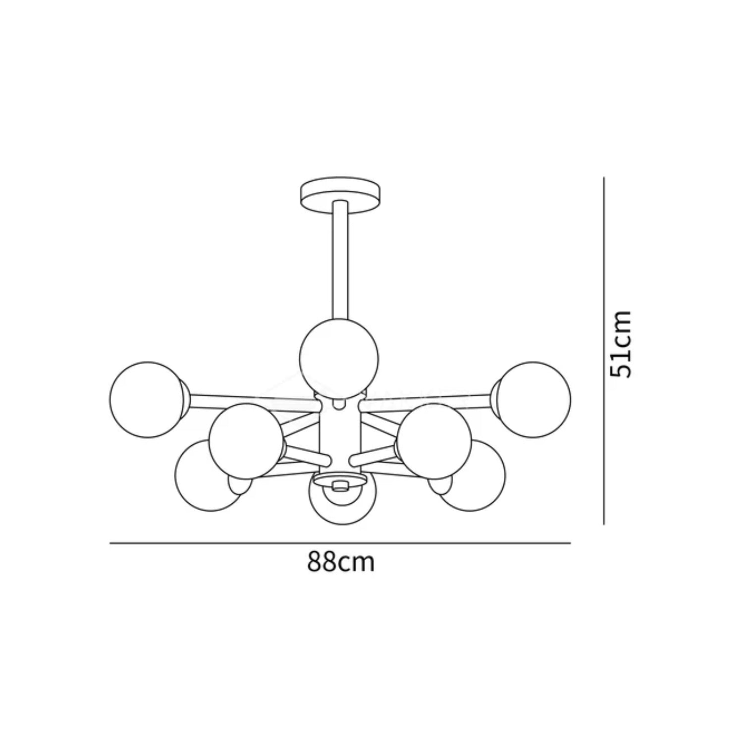 Komaze Ceiling Light