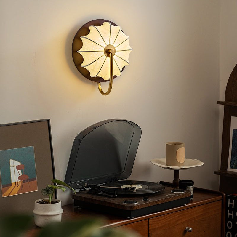 Esciro Layered Natural Stone Wall Light