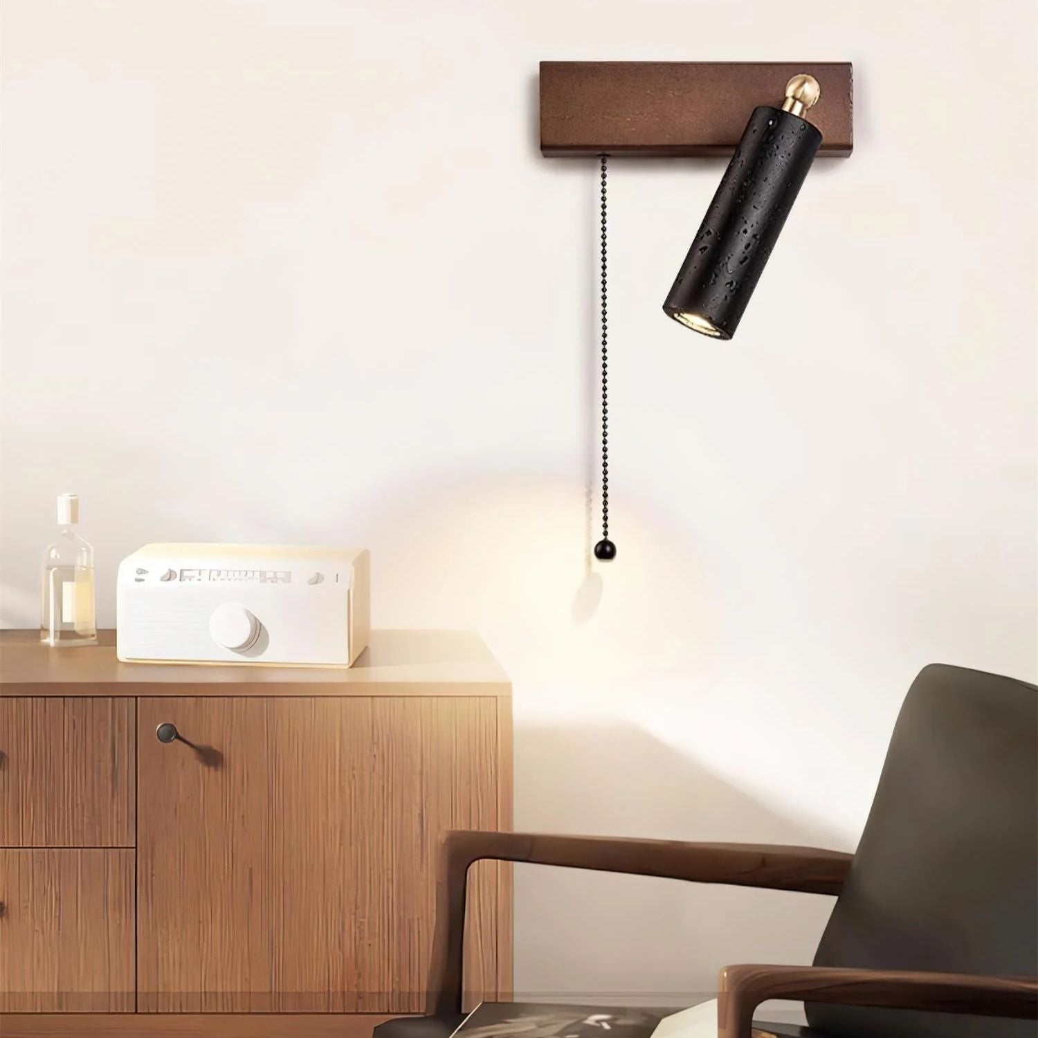 Levazy Natural Stone Wall Light