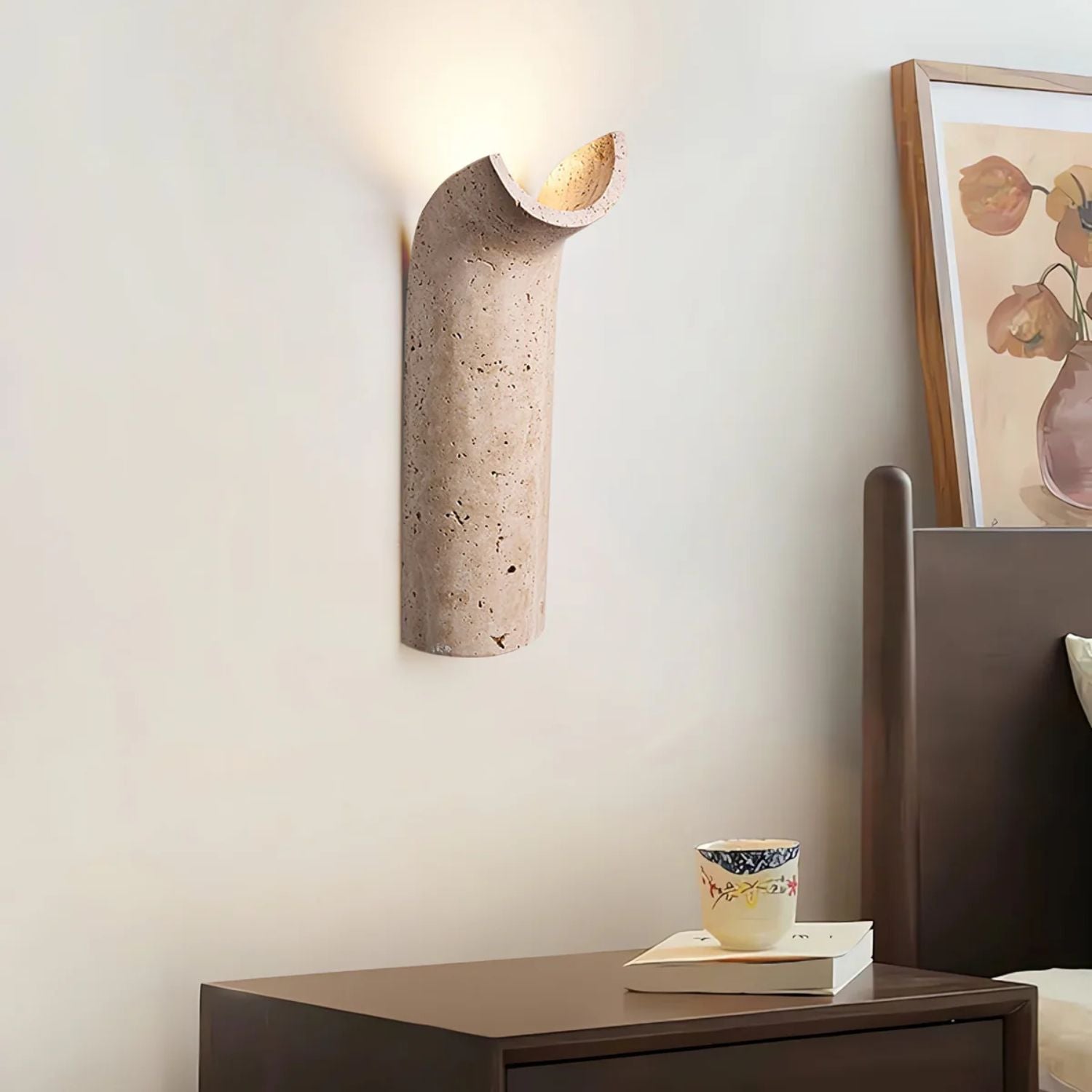 Coferis Natural Stone Wall Light