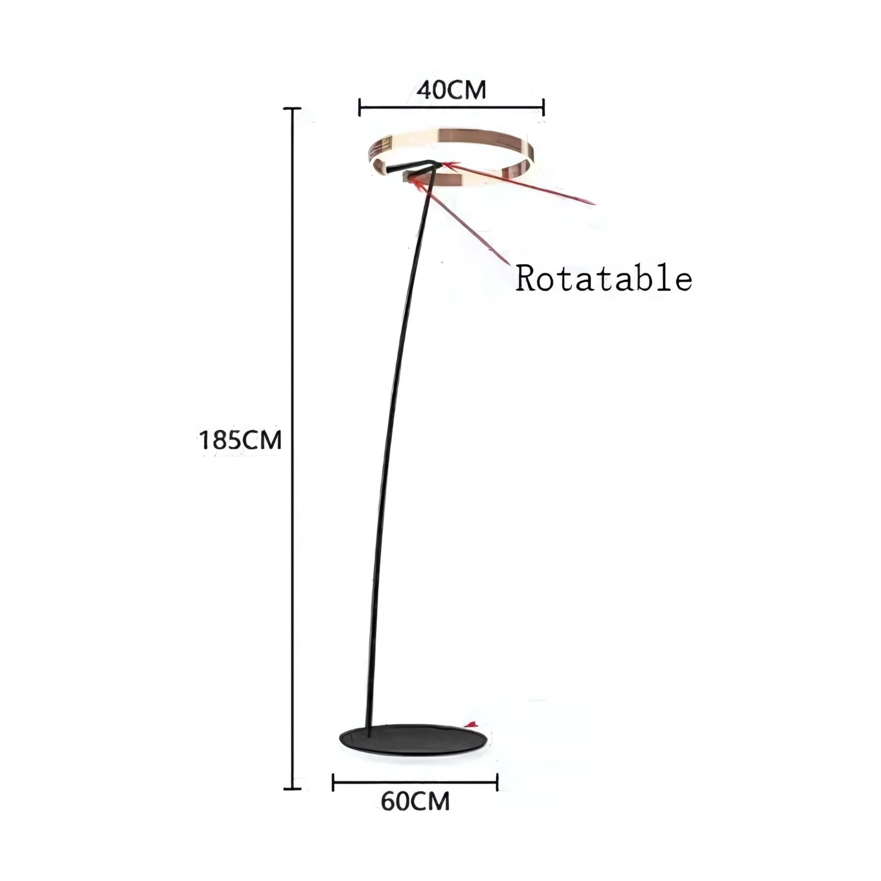 Circlo Arc Floor Lamp