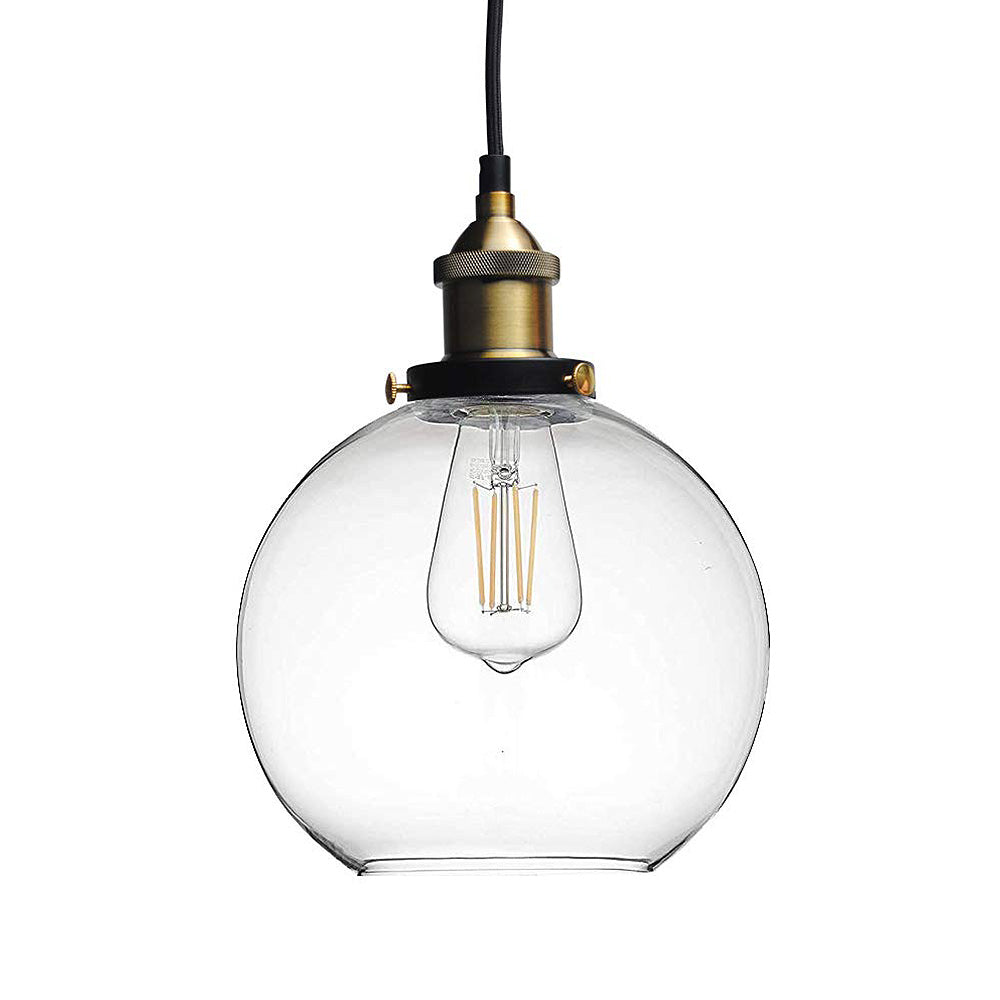 Globe Glass Pendant Light