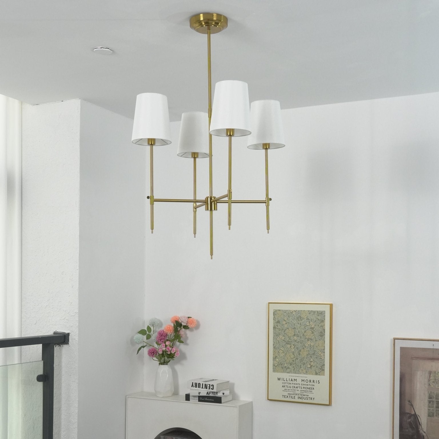 Delavo Brass Ceiling Light