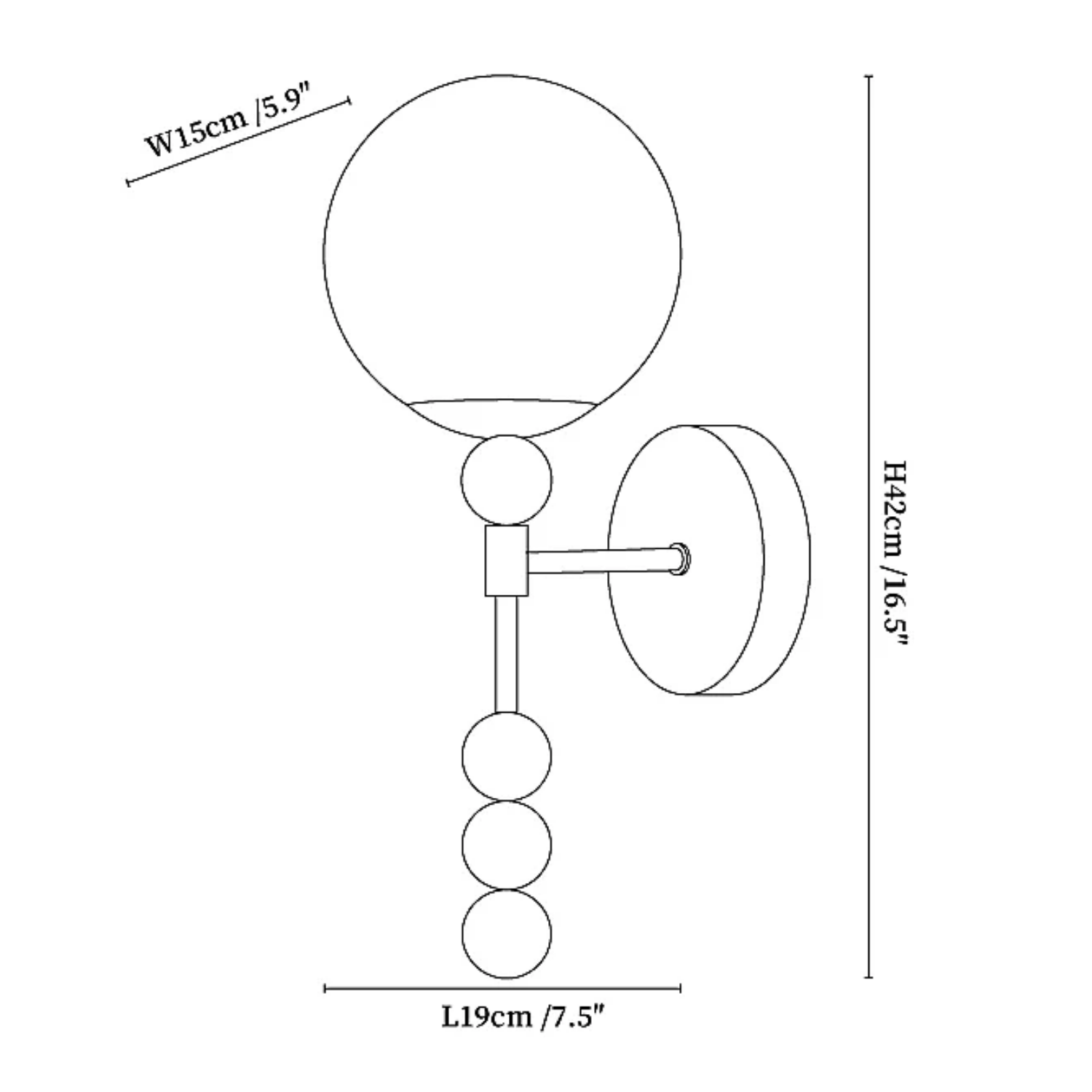 Meloca Wall Light