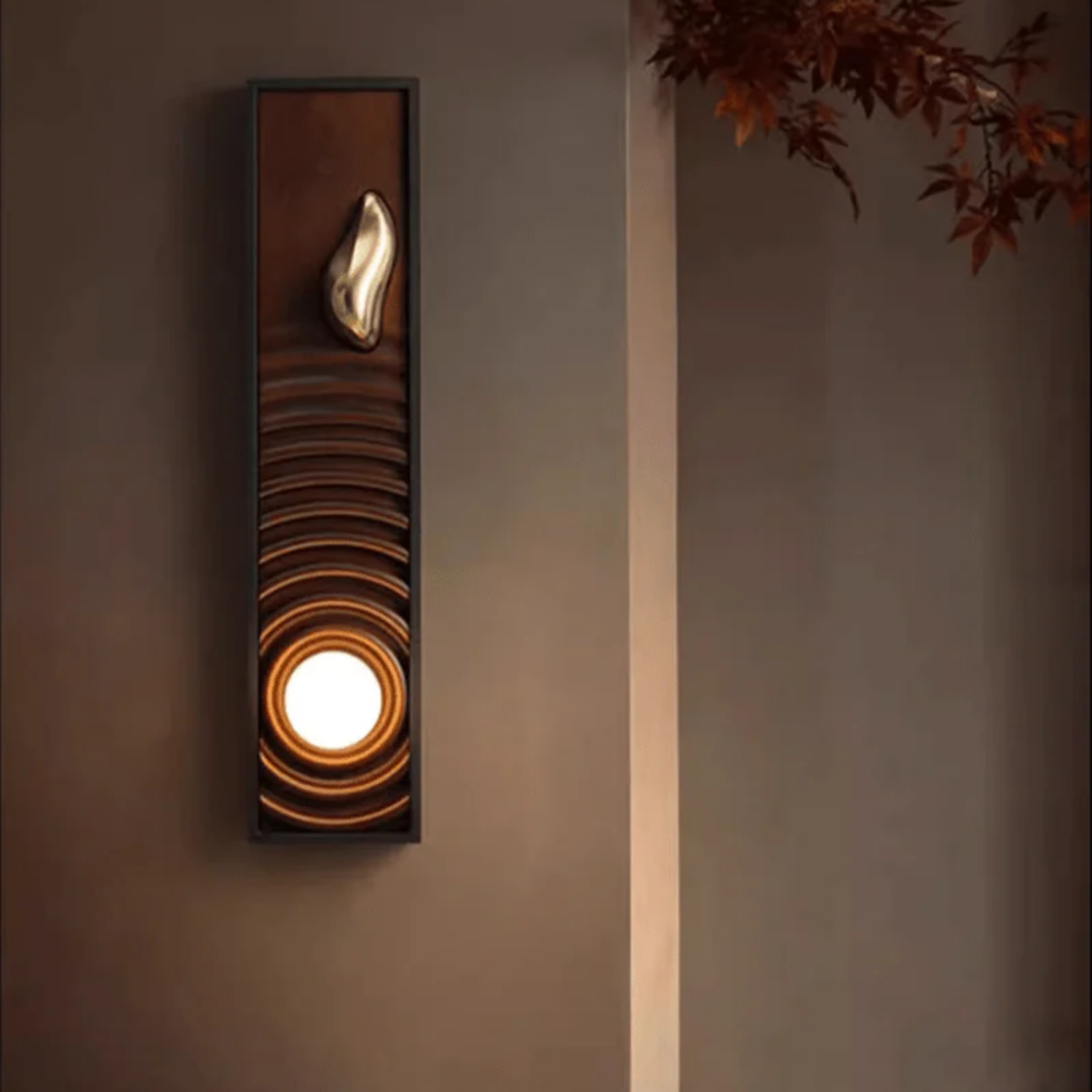 Moluze Wooden Wall Light