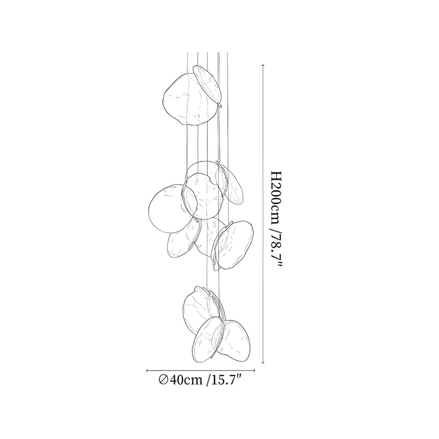 Duplet Glass Pendant Light