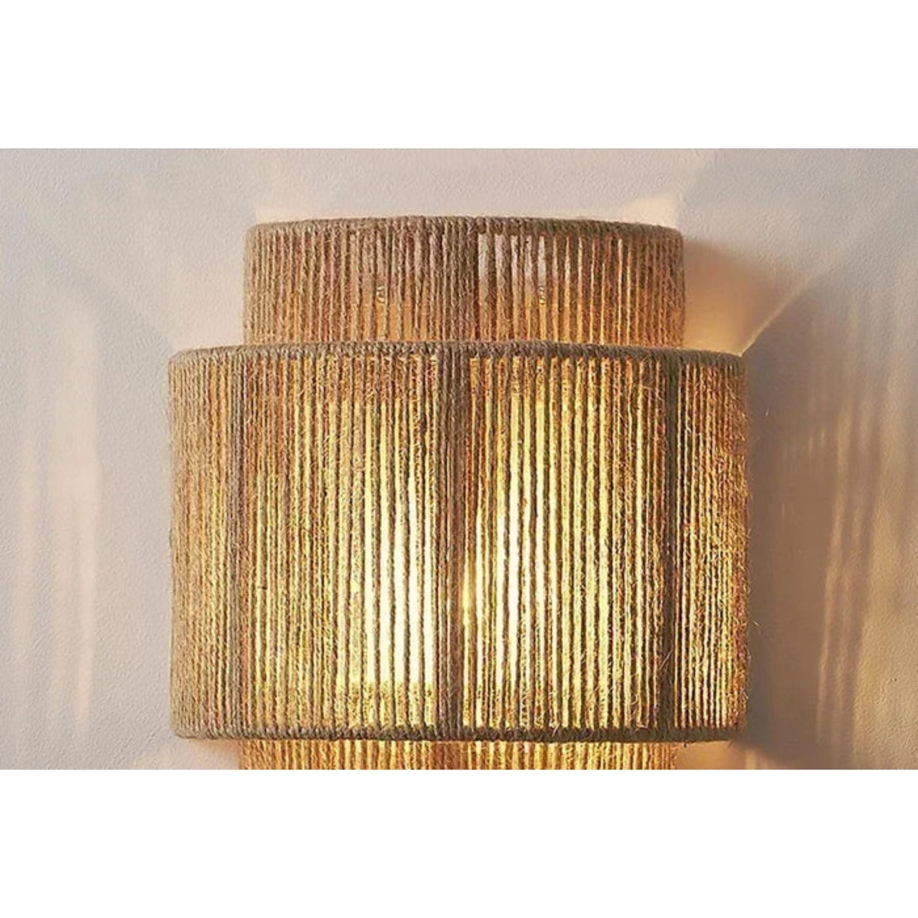 Ozu Hemp Rope Wall Light