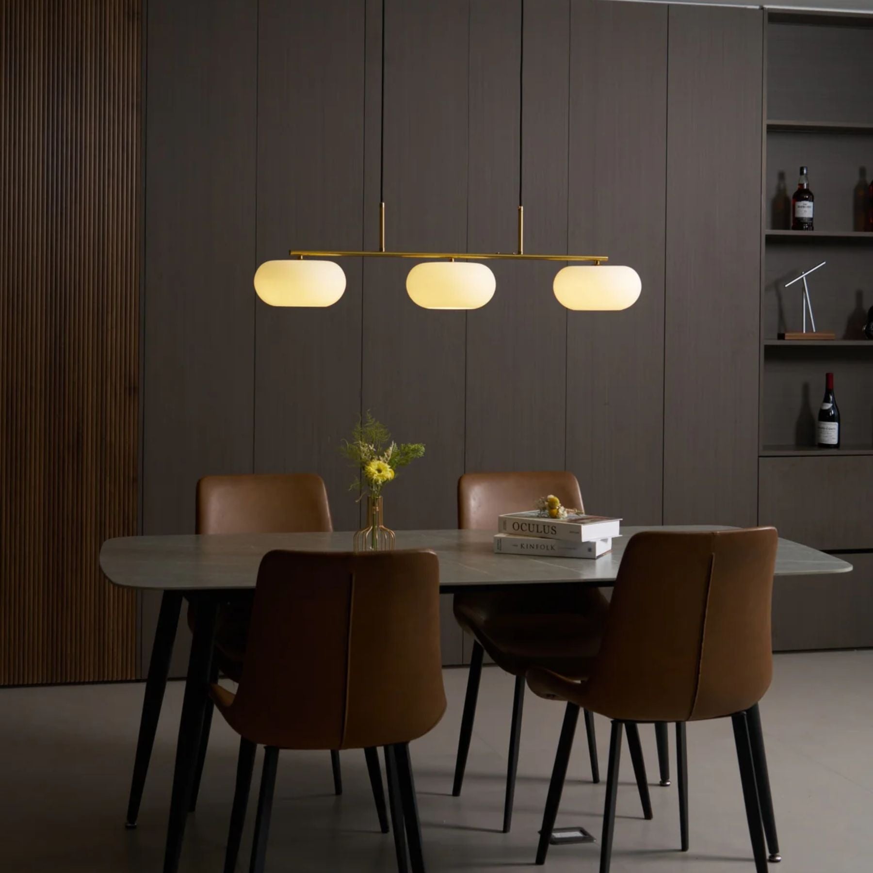 Plezano Triple Pendant Light