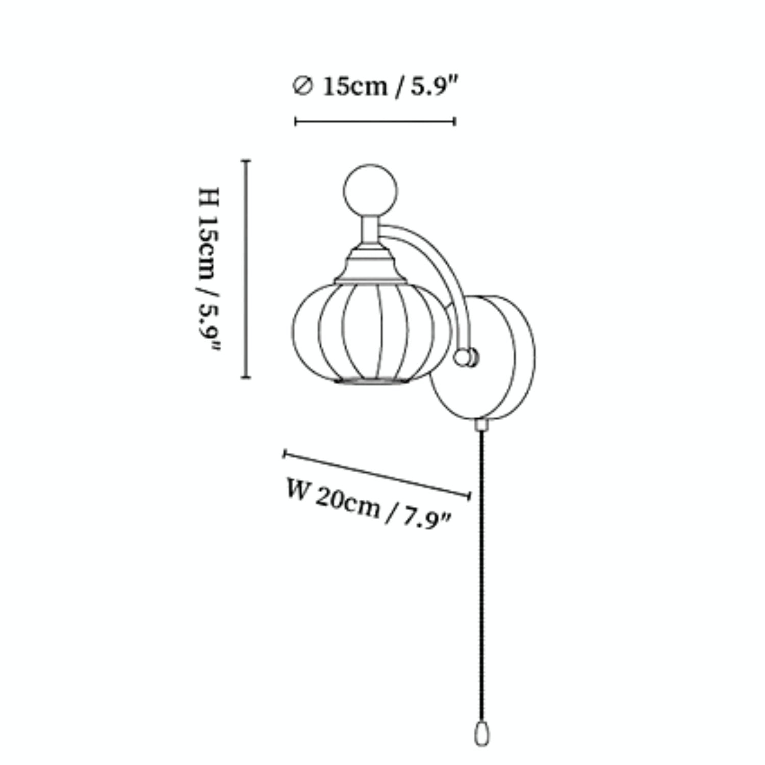Claredo Wall Light
