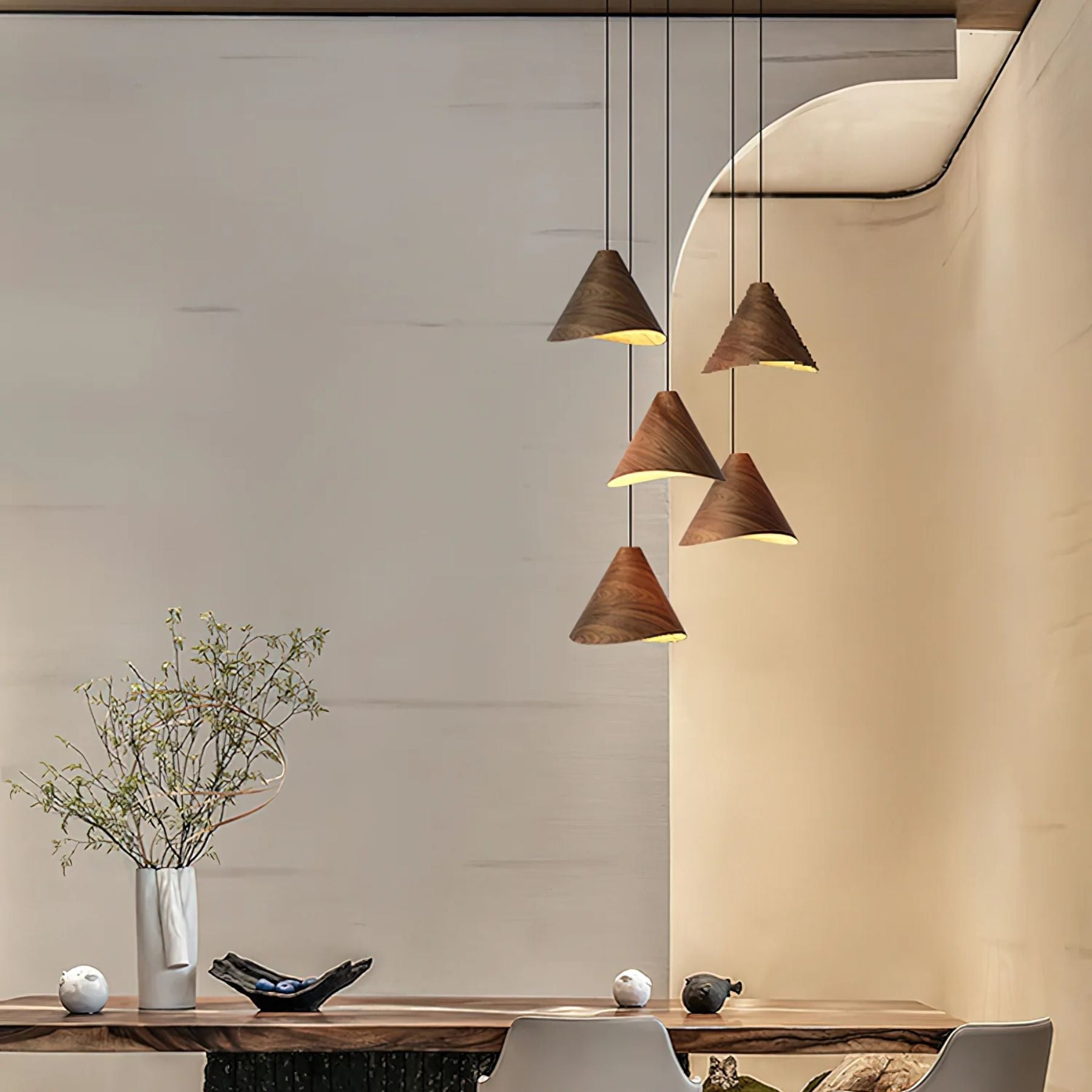 Eloze Wave Pendant Light