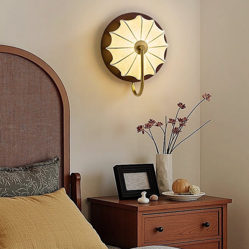 Esciro Layered Natural Stone Wall Light