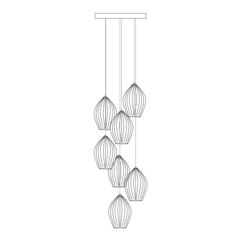 Movari Japandi Pendant Light