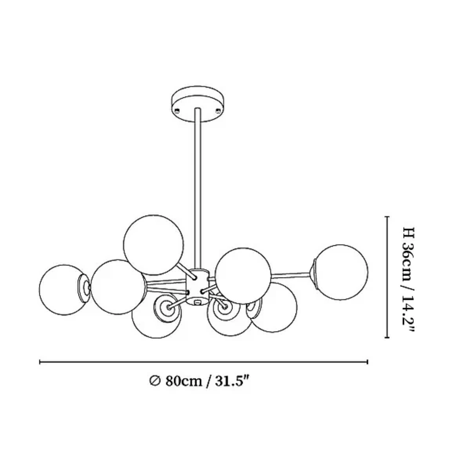 Elensyo Ceiling Light