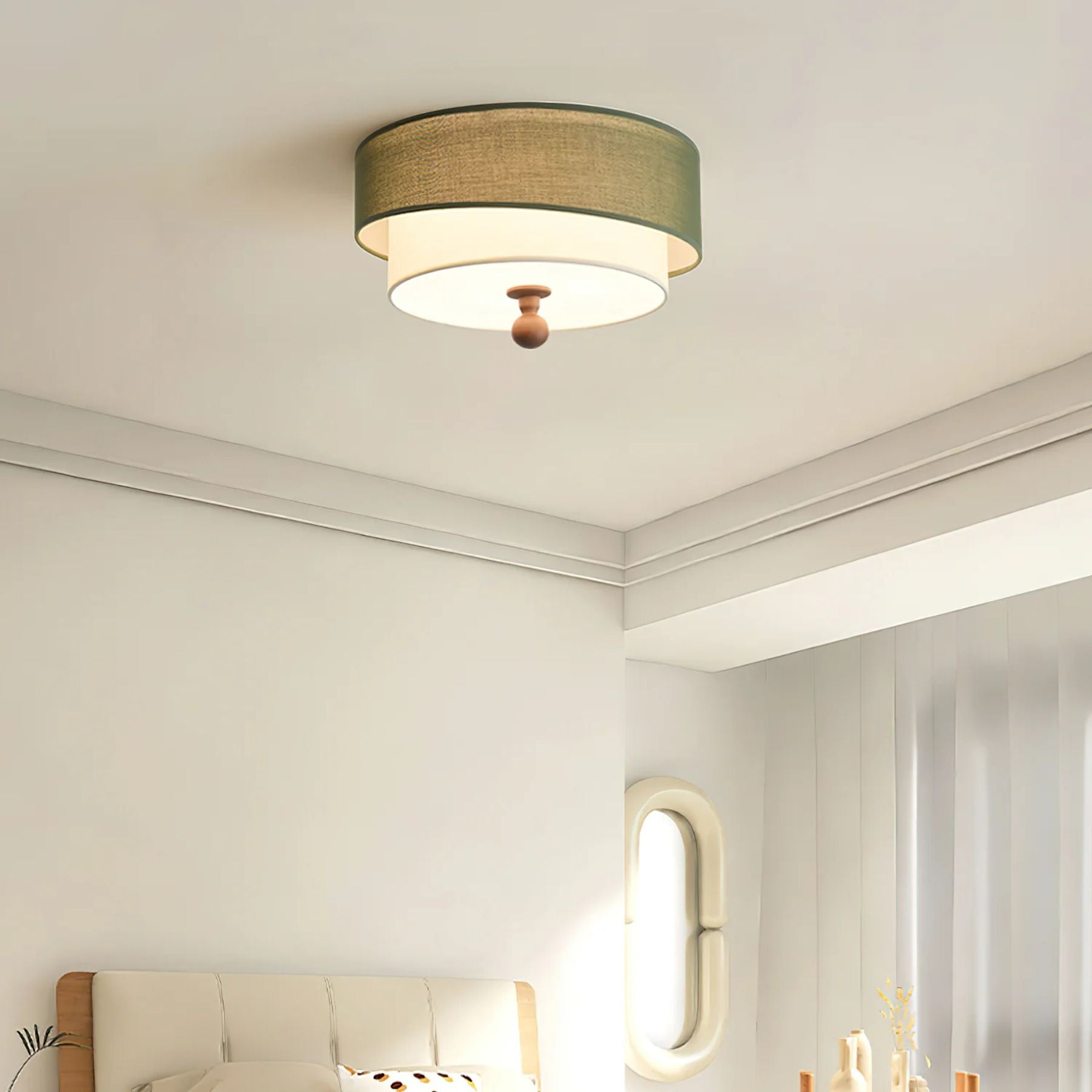 Bolton Japandi Style Ceiling Light