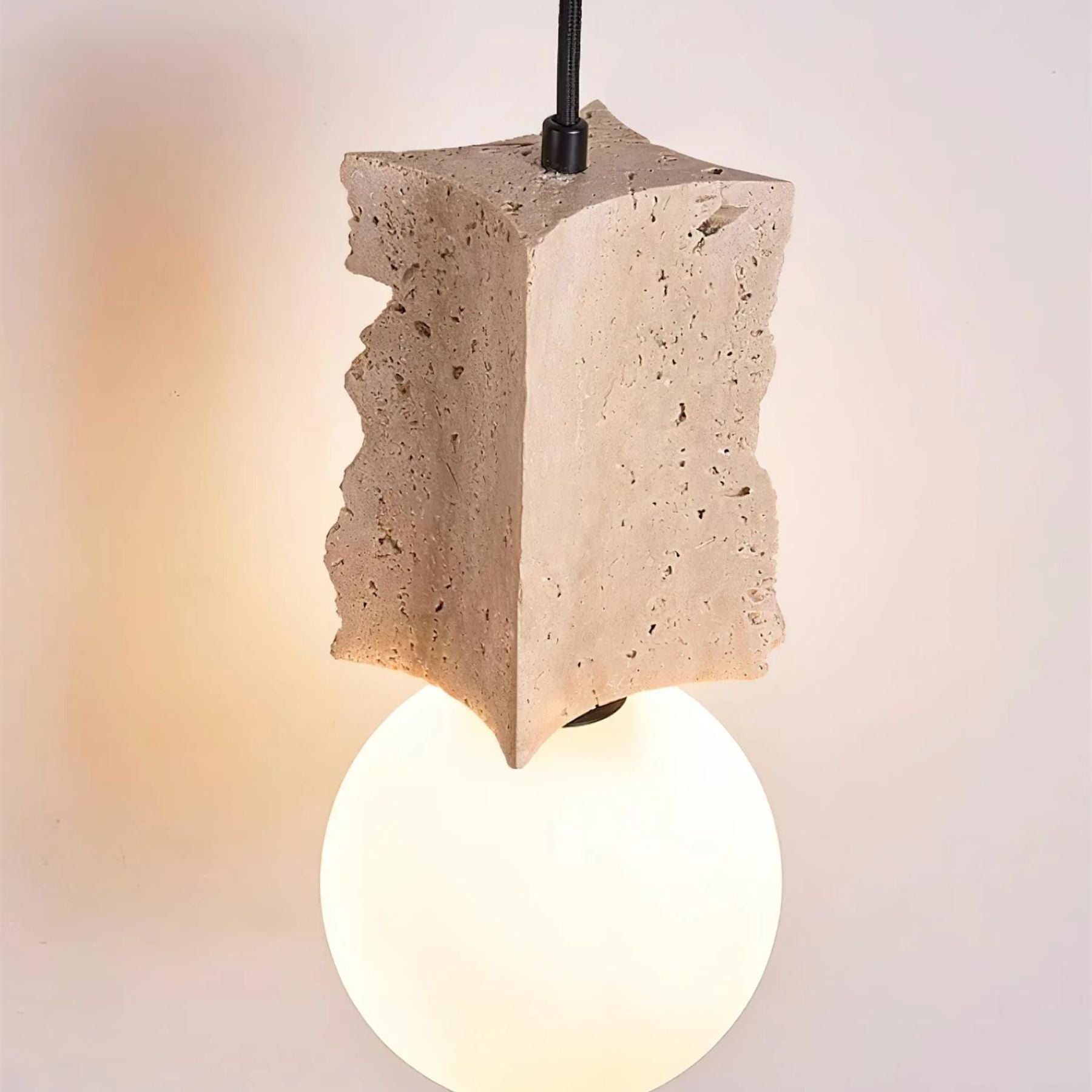 Broken Stone Design Pendant Light