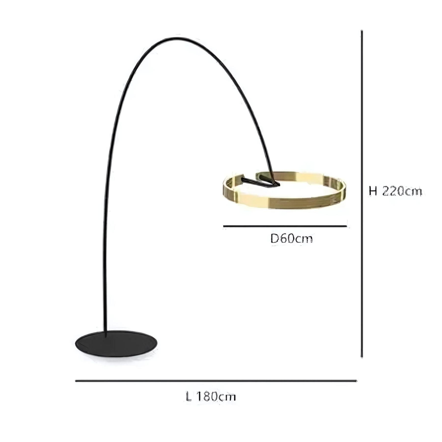 Circlo Arc Floor Lamp