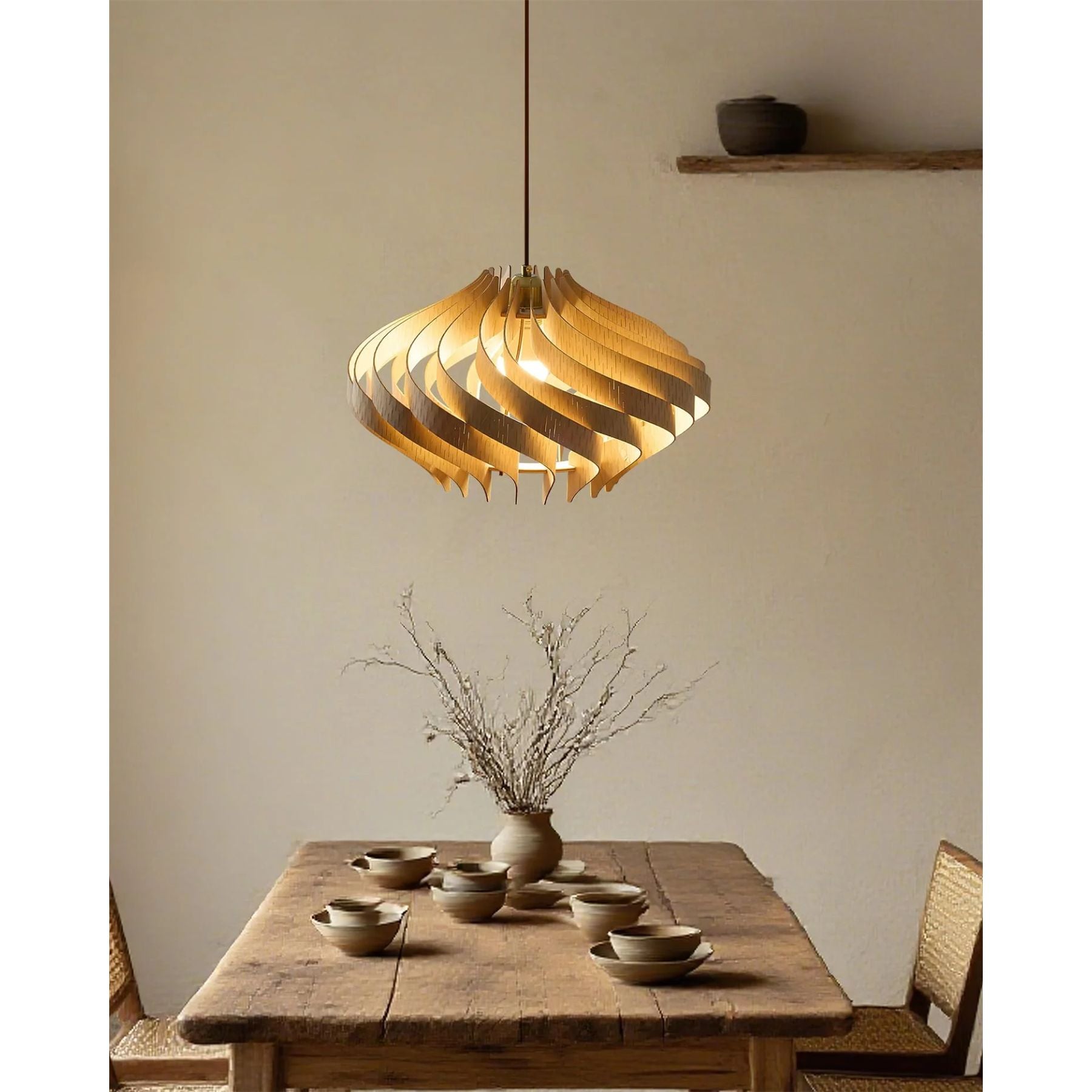 Syva Japandi Pendant Light