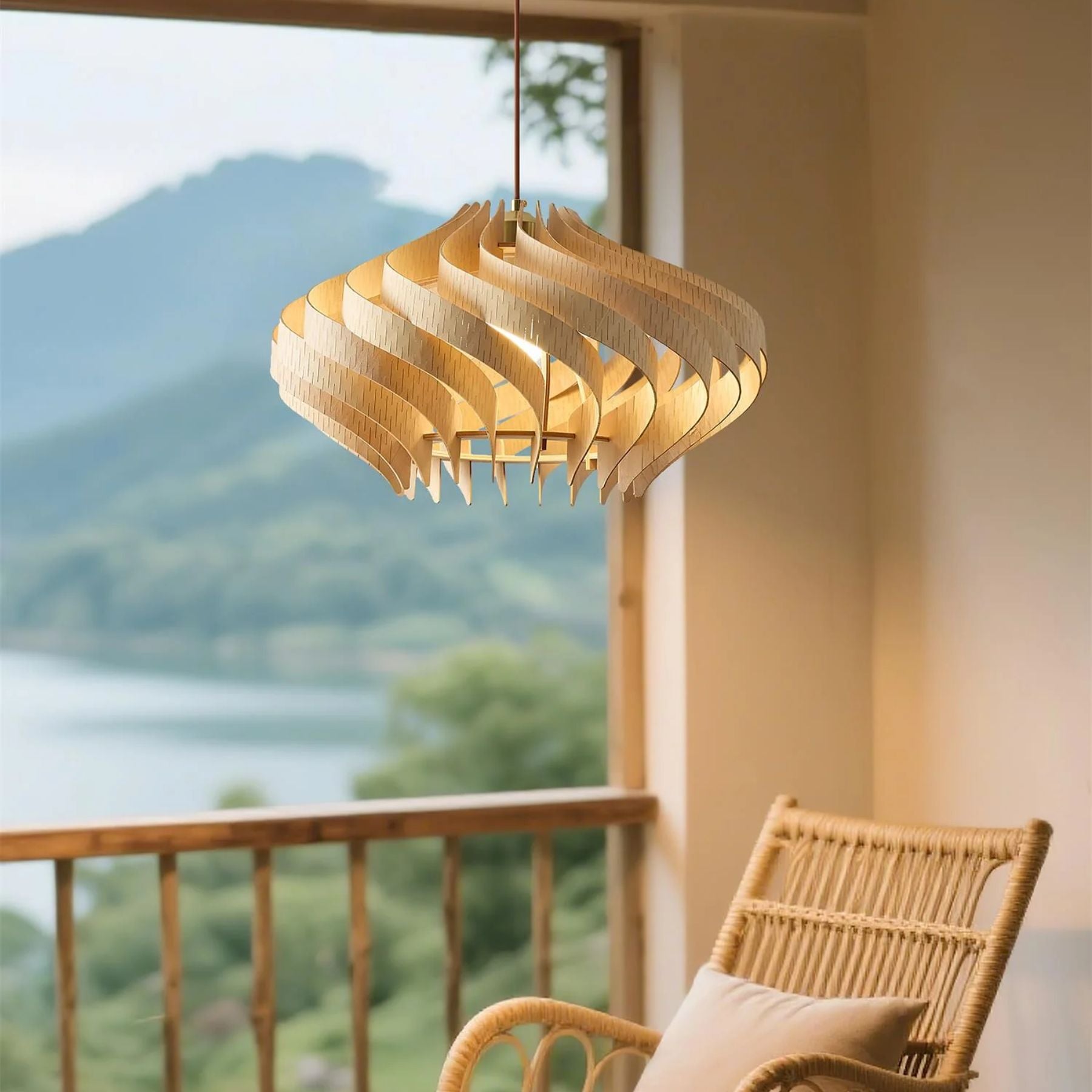 Syva Japandi Pendant Light
