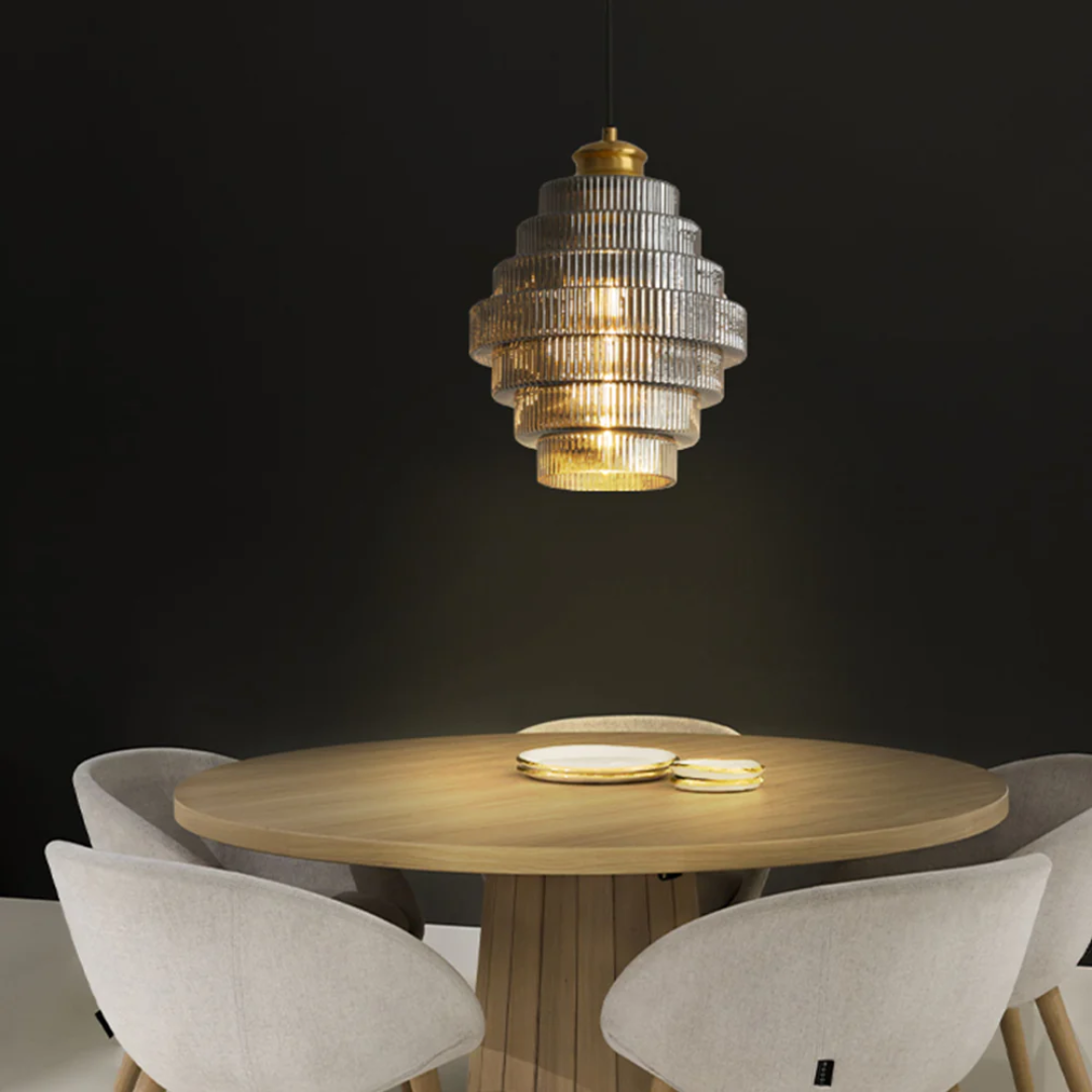 Yolezza Undulating Pendant Light