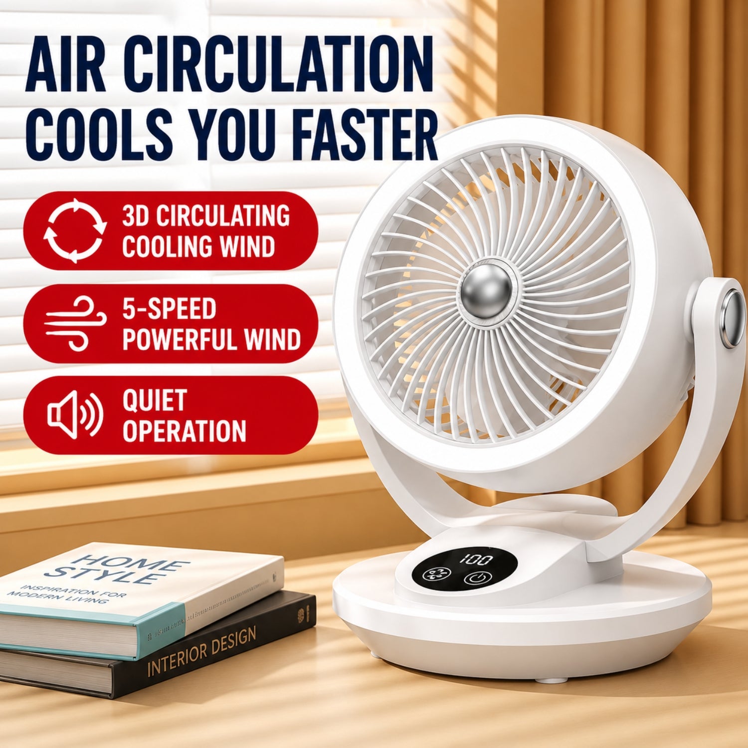 Zorle Desk Fan