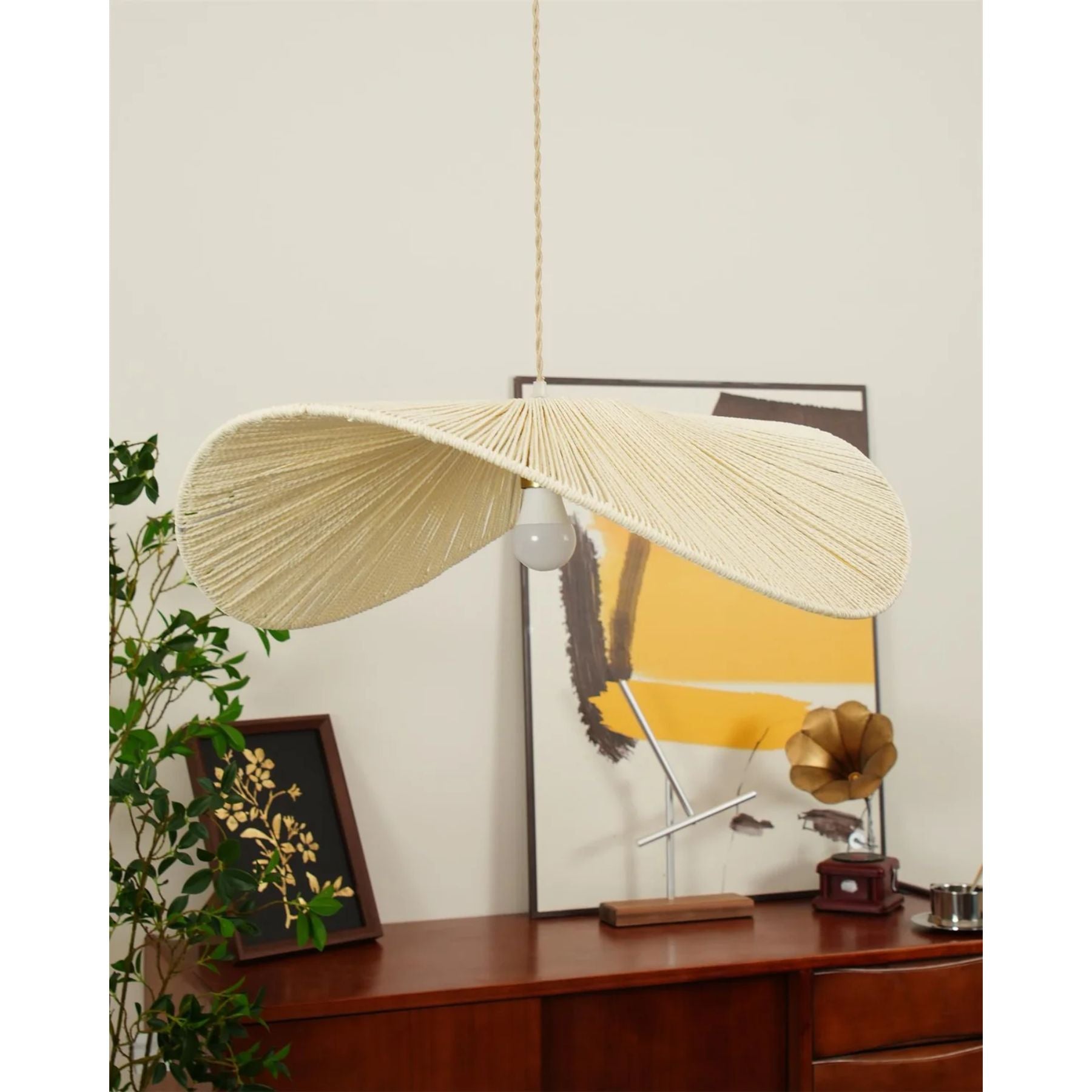 Woovo Hemp Rope Pendant Light