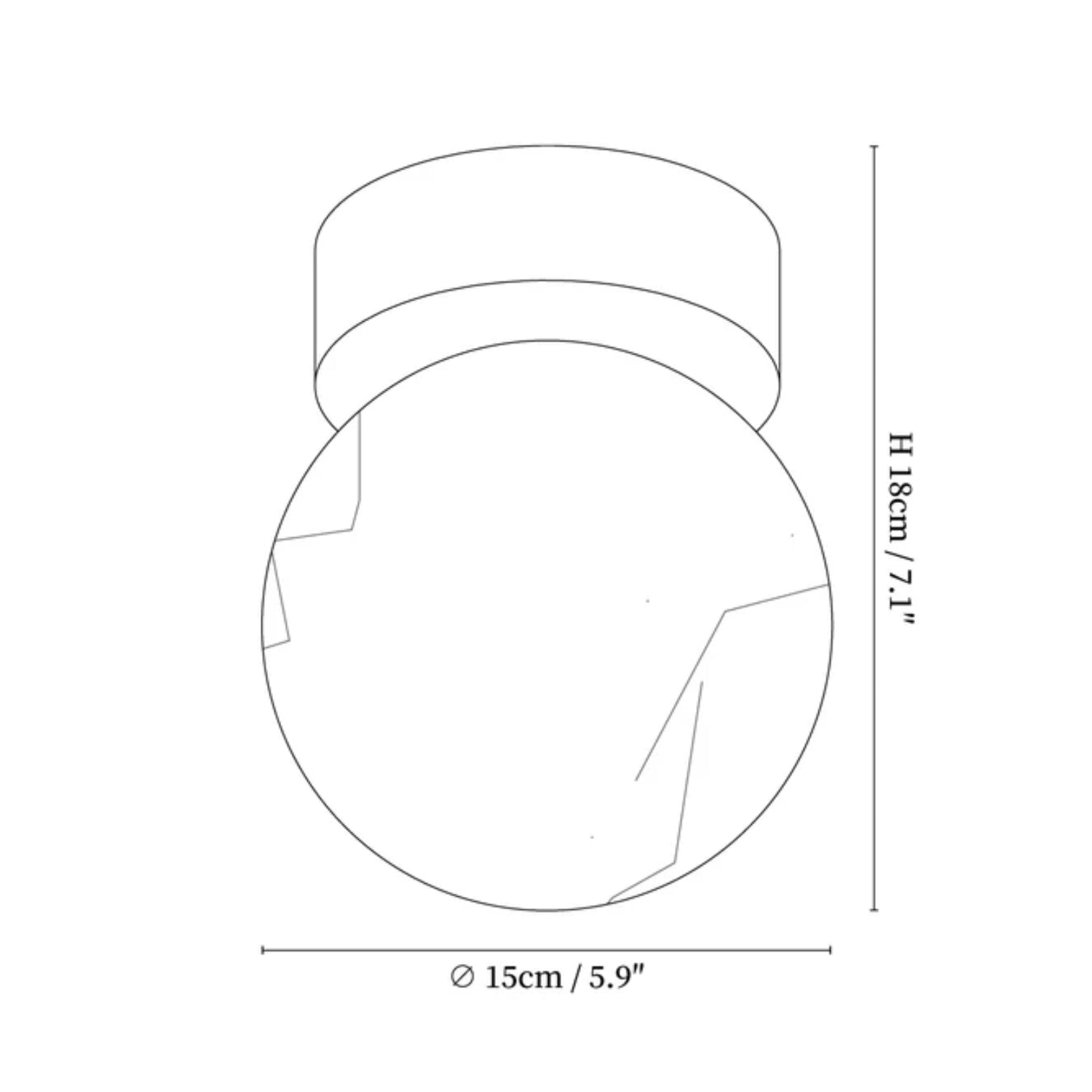 Goa Moondesign Ceiling Light