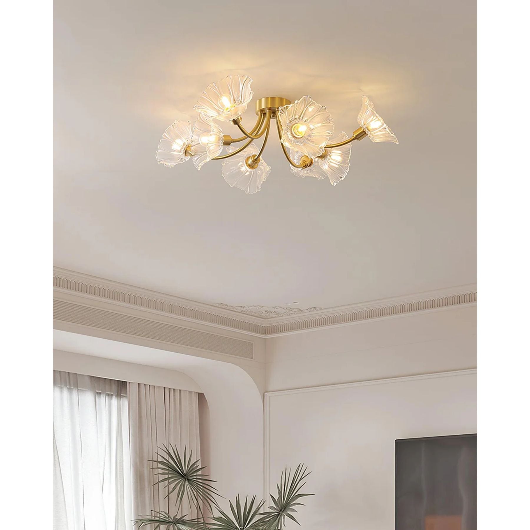 Lenzyn Flower Ceiling Light