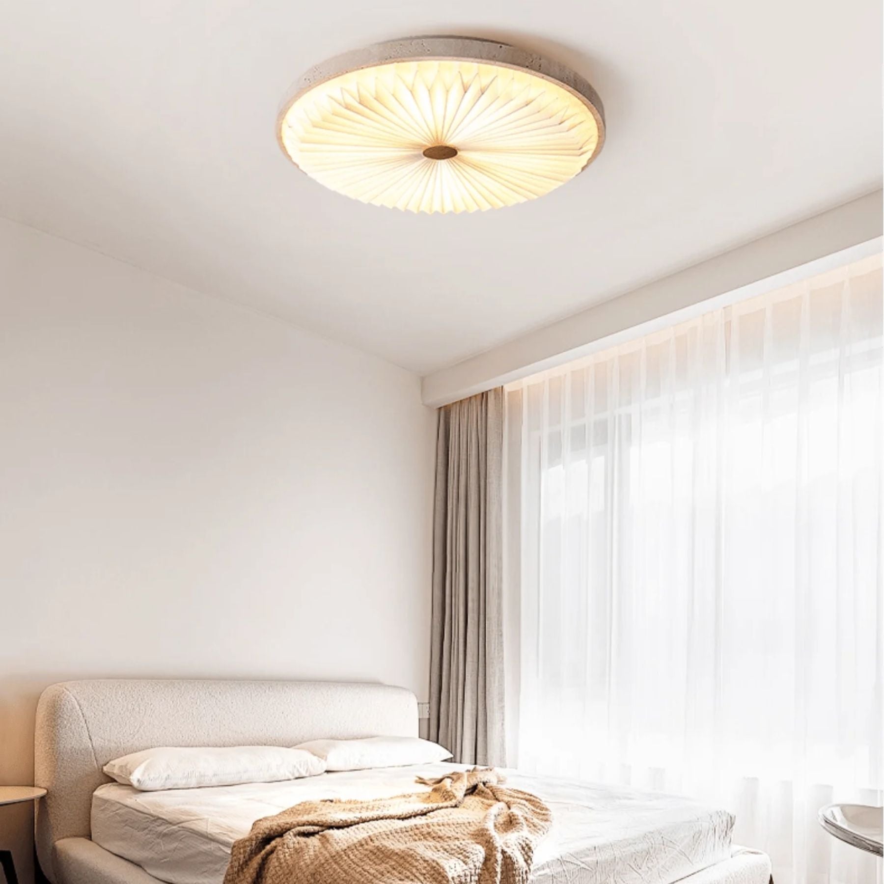 Lemesca Natural Stone Ceiling Light