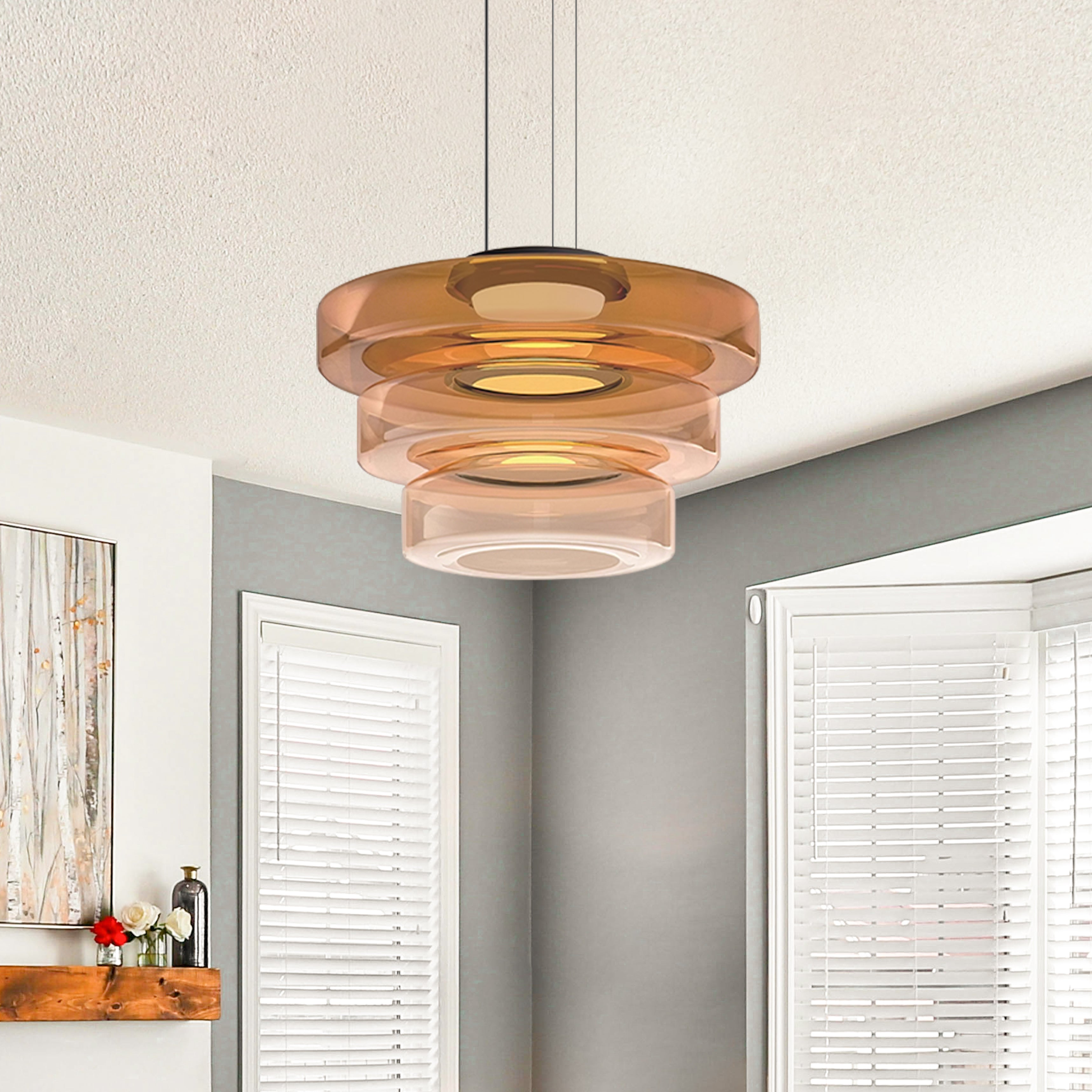 Zenor Layered Pendant Light