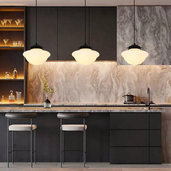Vinvao Frosted Glass Pendant Light