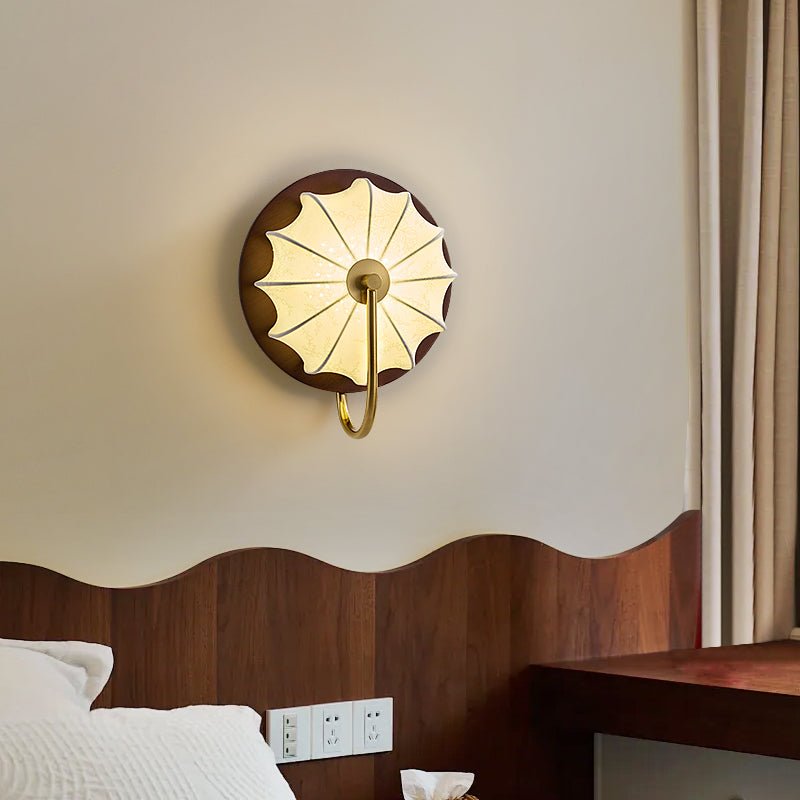Esciro Layered Natural Stone Wall Light