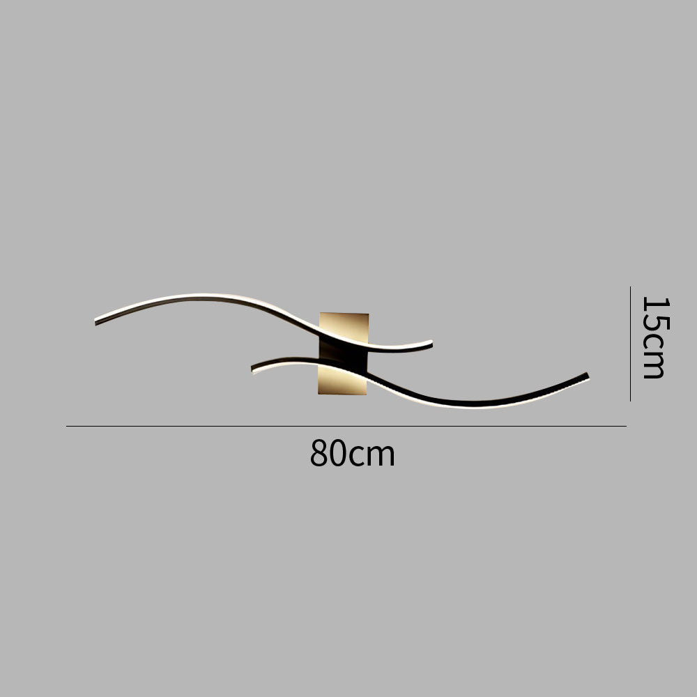 Gillon Wavy Wall Light
