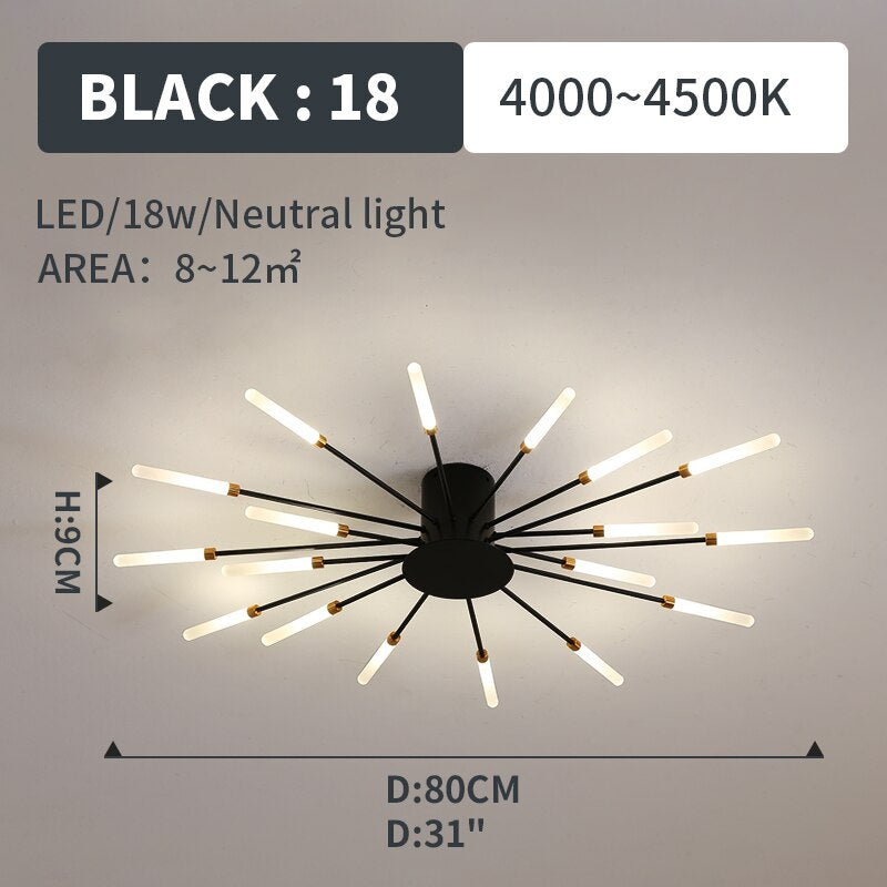 Camarburn Flush Ceiling Light
