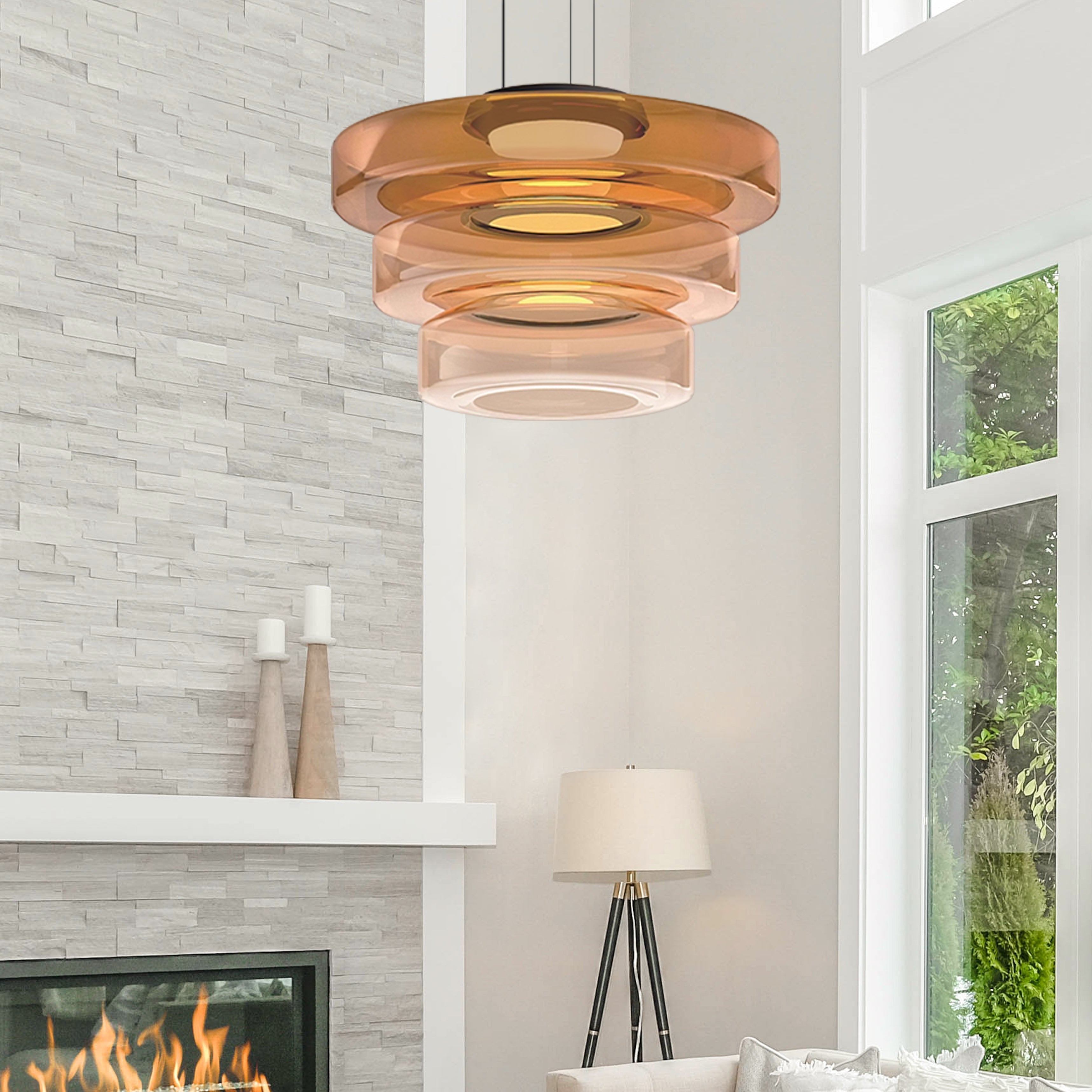 Zenor Layered Pendant Light