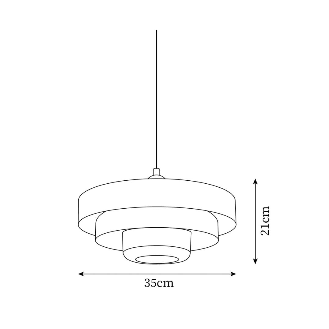Zilivon Layered Pendant Light