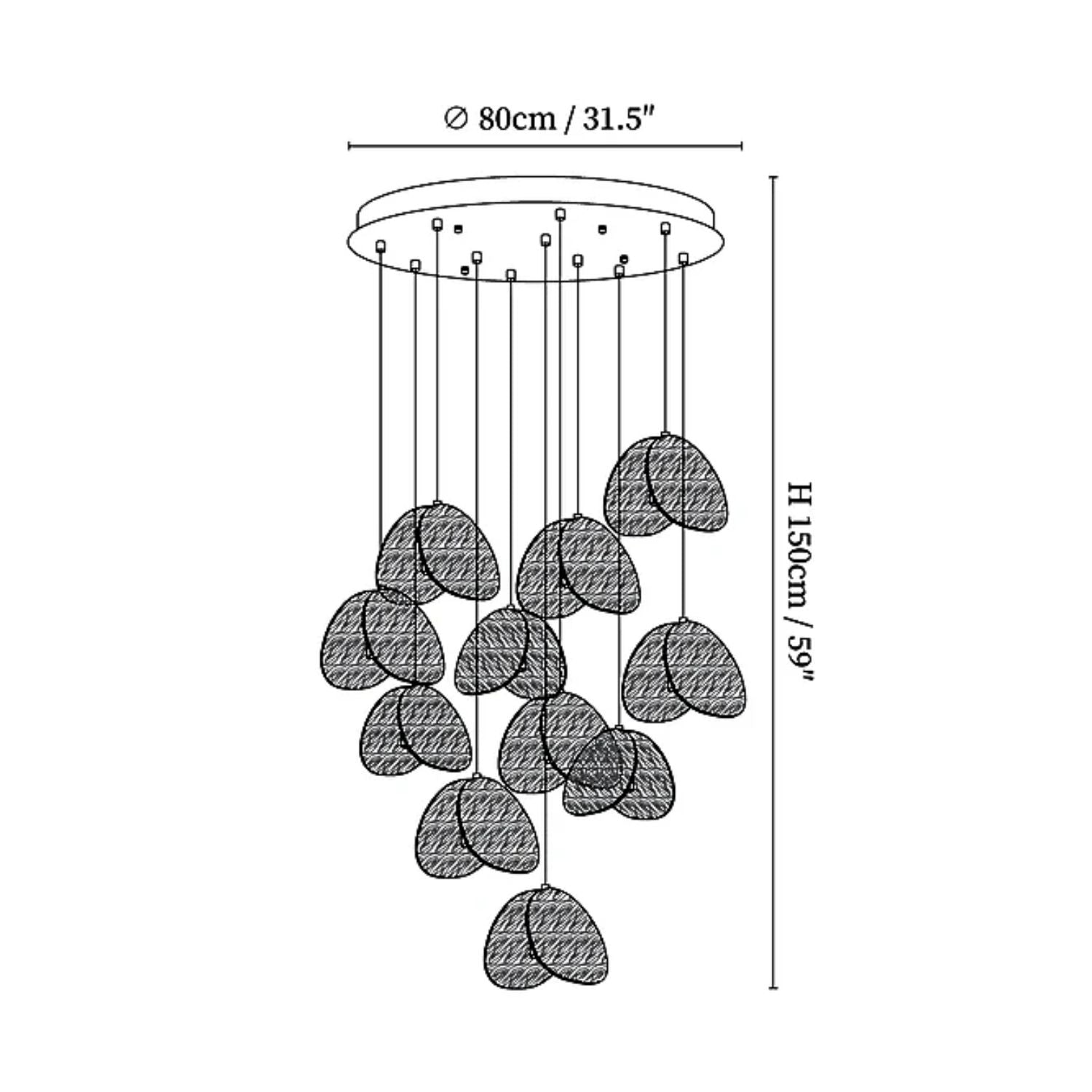 Sayuan Pendant Light