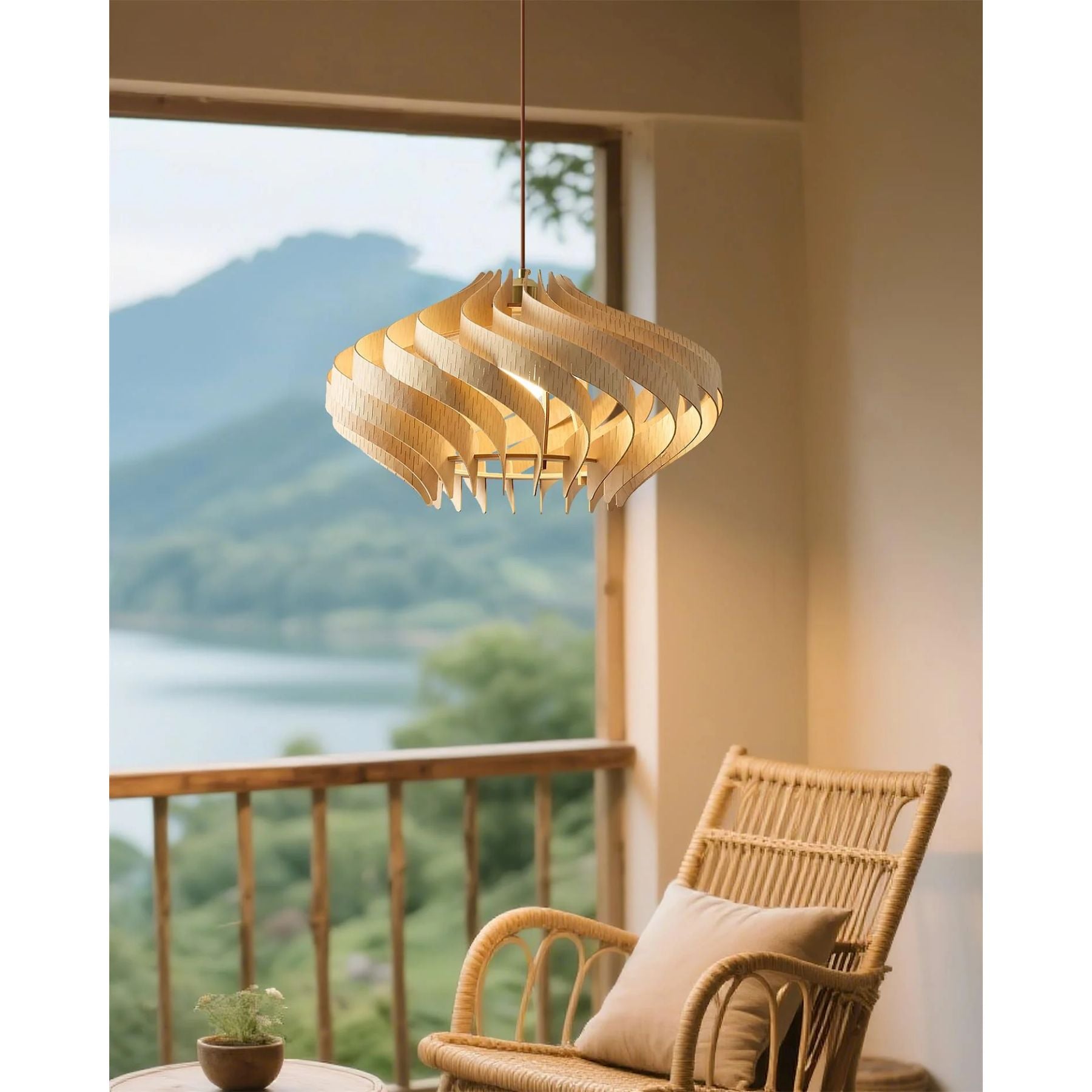 Syva Japandi Pendant Light