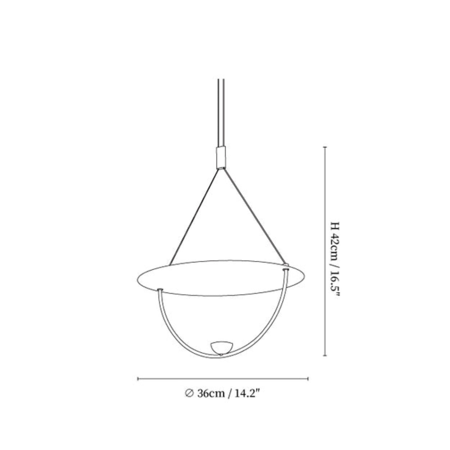 Jocella Disc Pendant Light