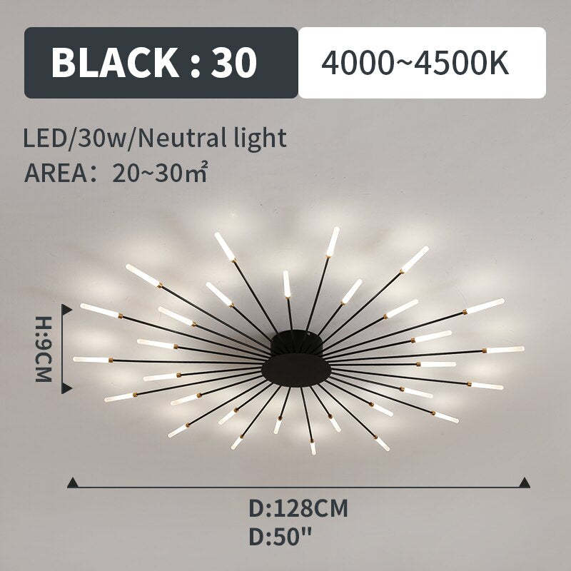 Camarburn Flush Ceiling Light