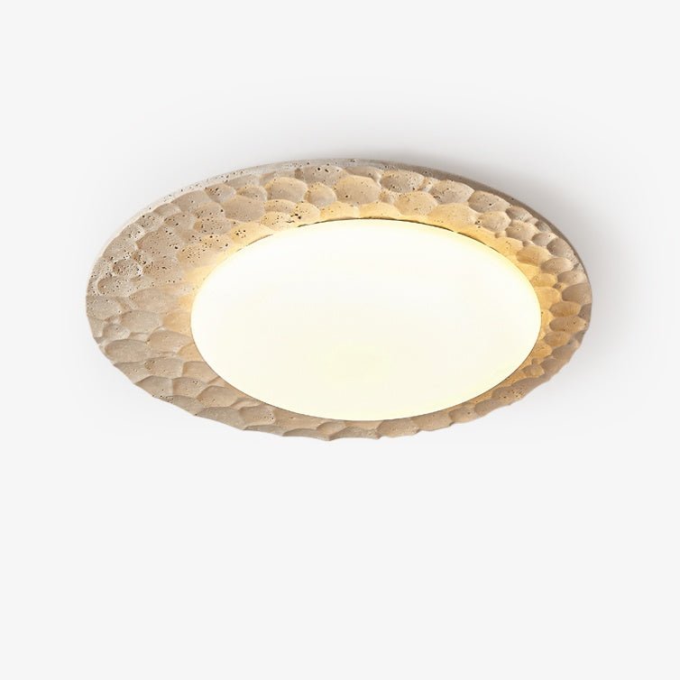 Orage Travertine Ceiling Light