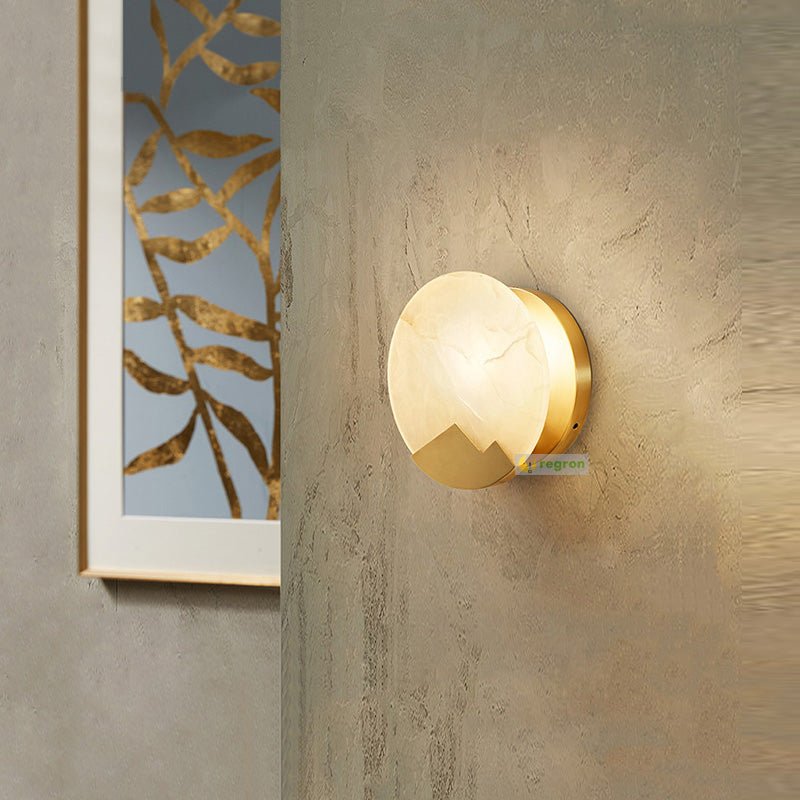 Pelzan Alabaster Wall Light