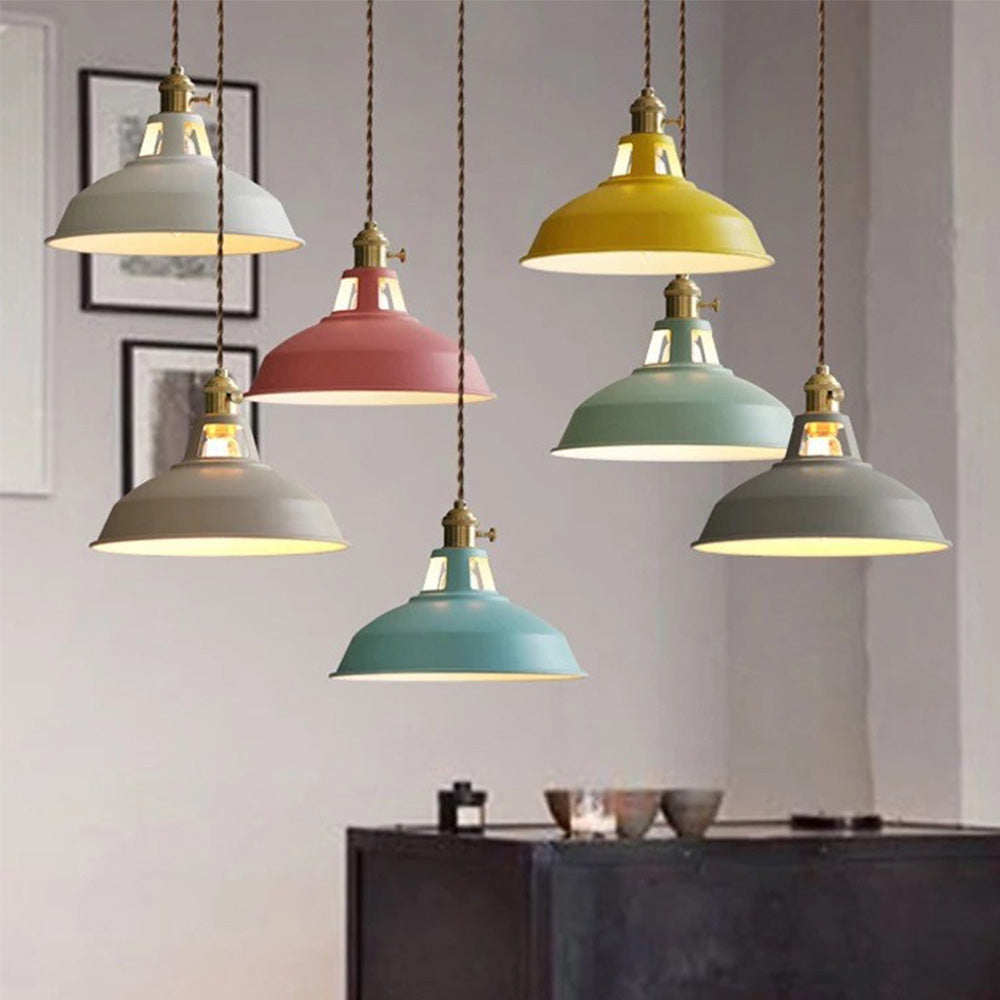 Cone Colourful Pendant Light