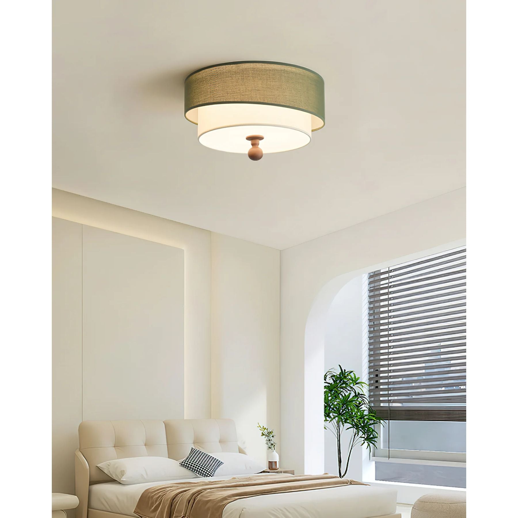 Bolton Japandi Style Ceiling Light